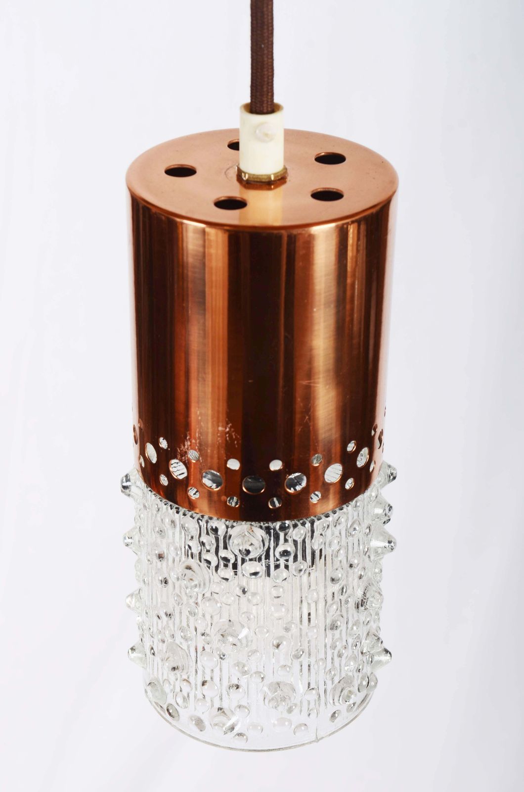 Mid Century Copper Pendant photo vinterior