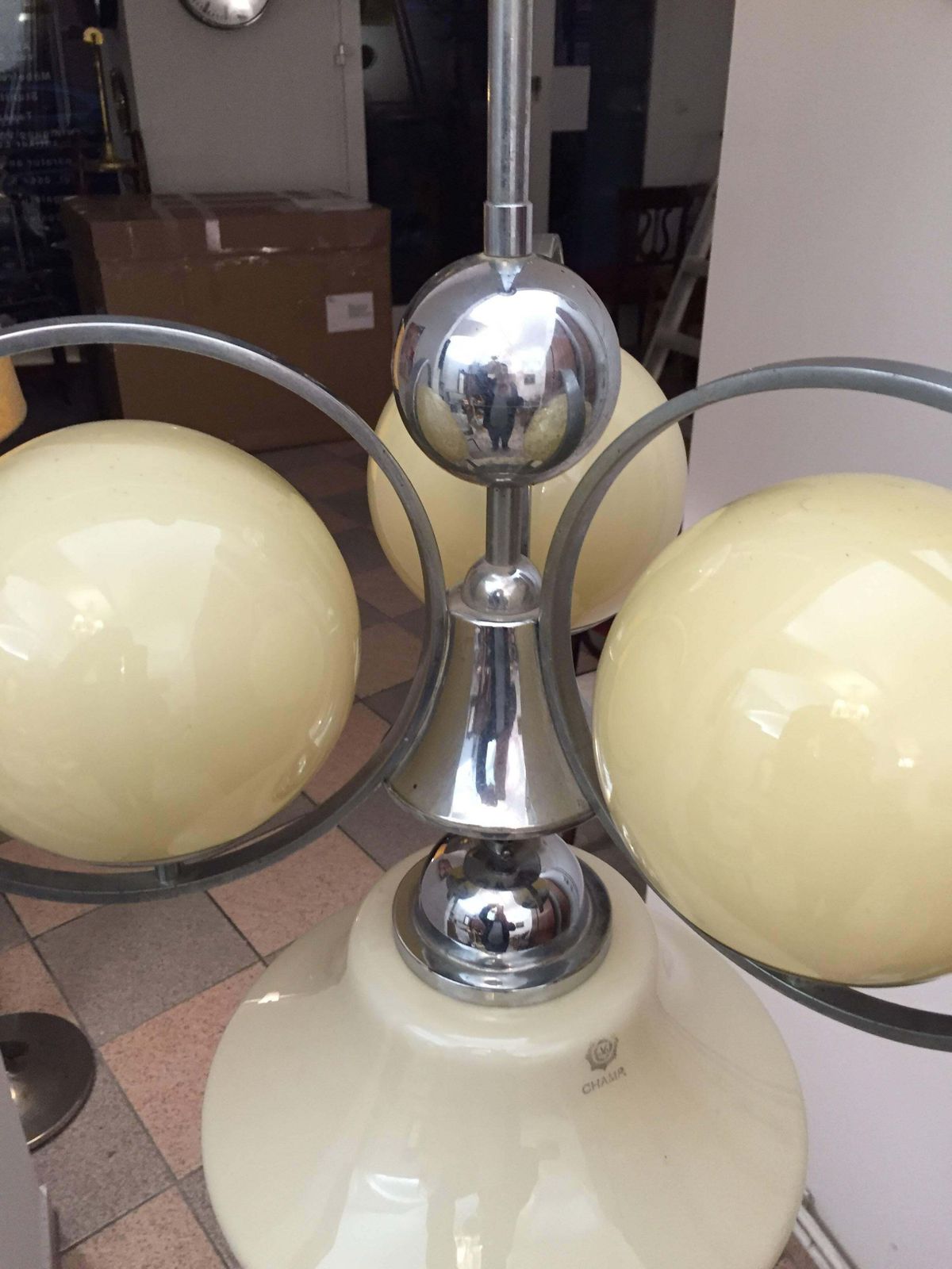 Art Deco Ball Chandelier photo buy