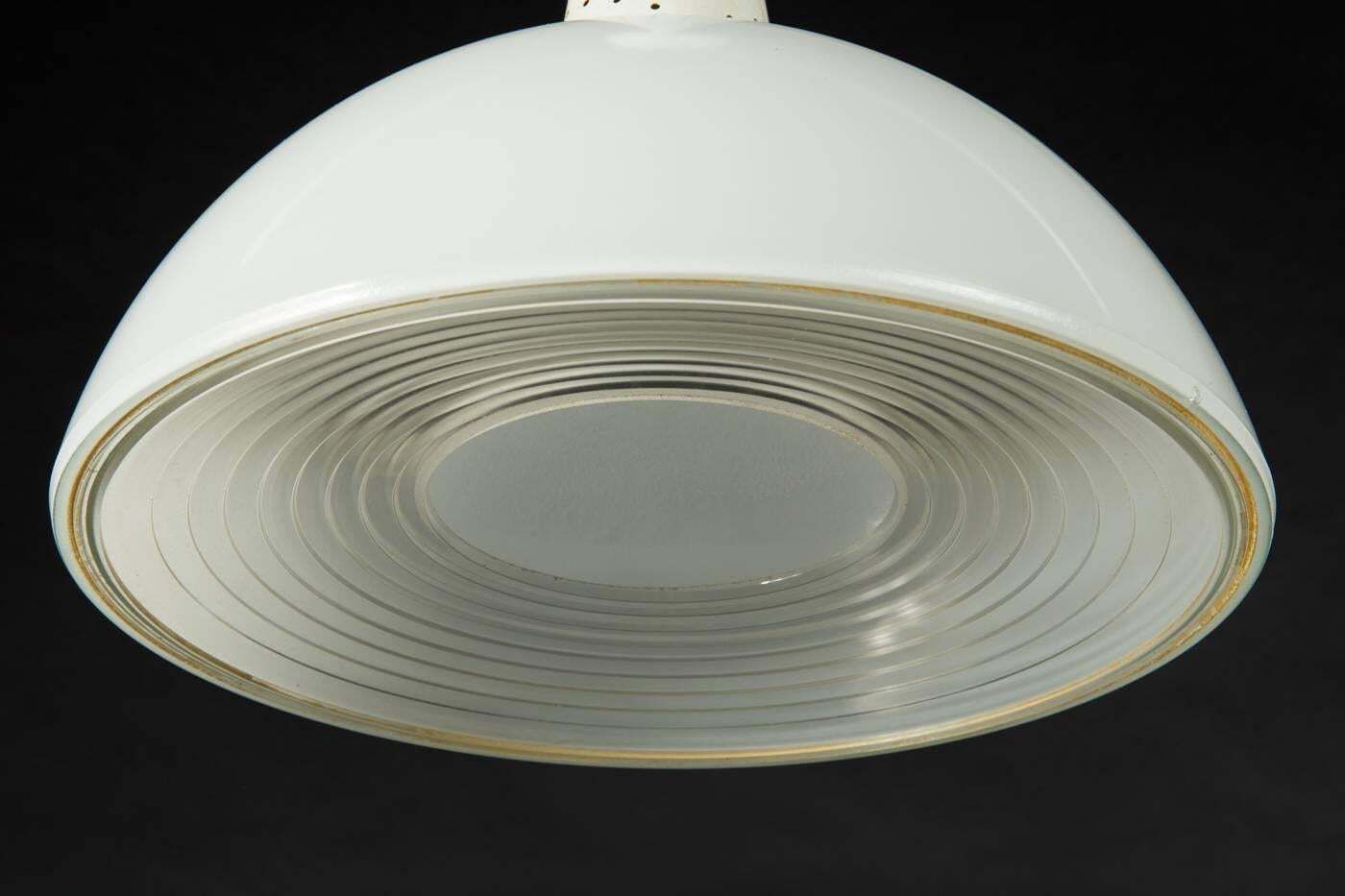 French Pendant Light Attributed To Mathieu Matégot For Holophane photo 757.0