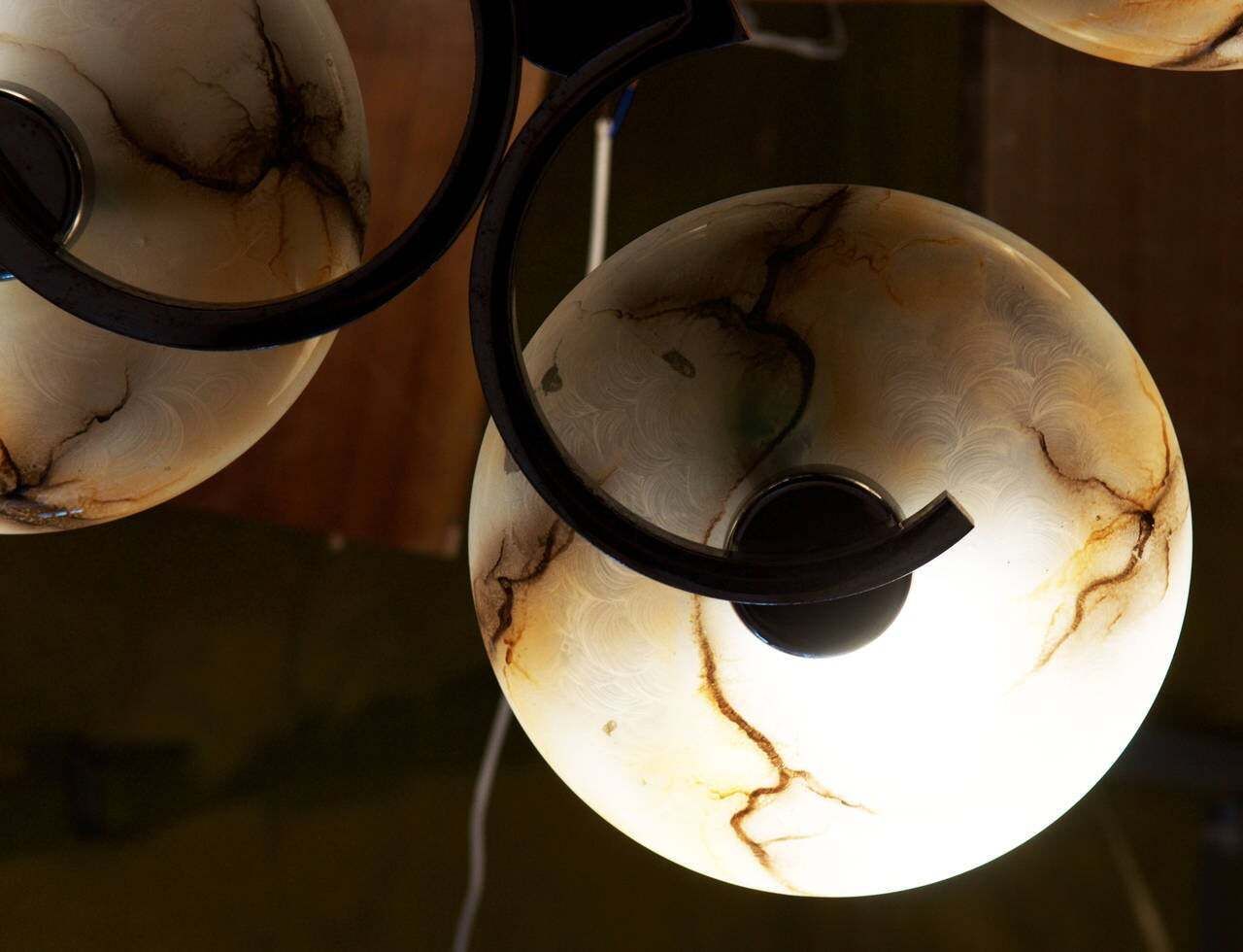 Art Deco Pendant Chandelier photo vinterior