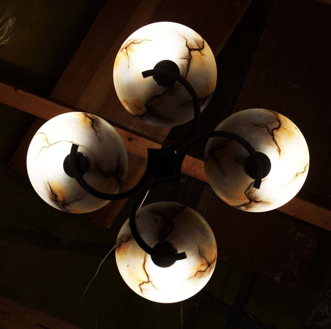 photo for sale Art Deco Pendant Chandelier