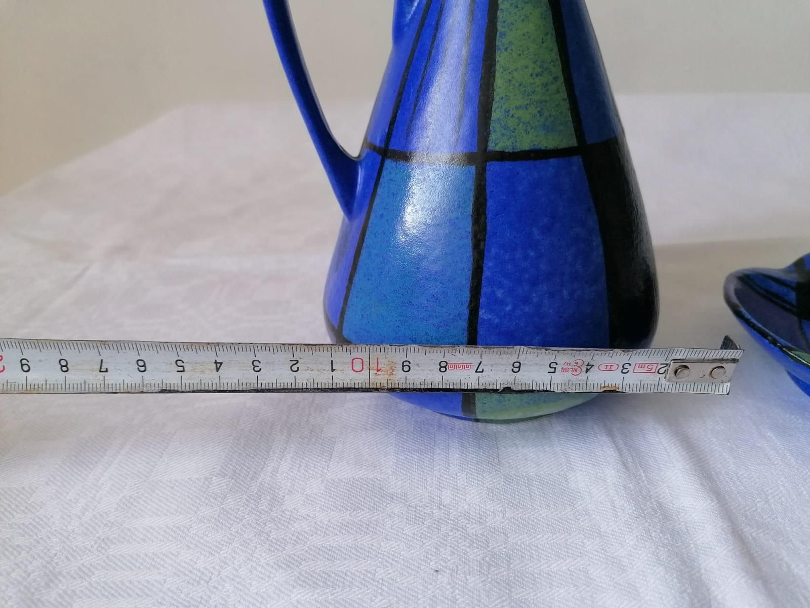 Pottery Vase And Plate By Bodo Mans For Bay Keramik photo 532.0