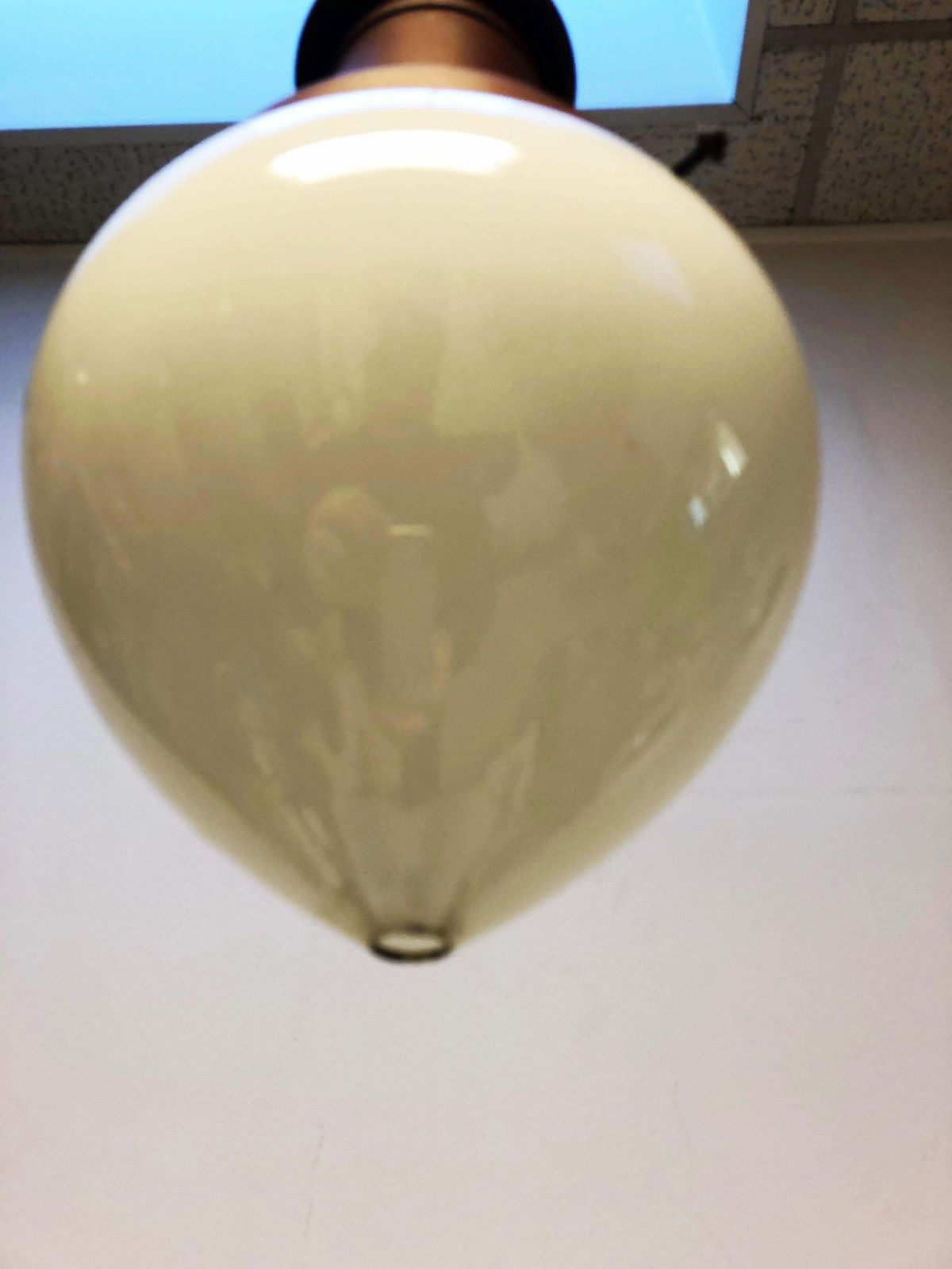 Rare Street Or Factory Pendant Lamp Opaline Glass From The 1900s photo Lighting
