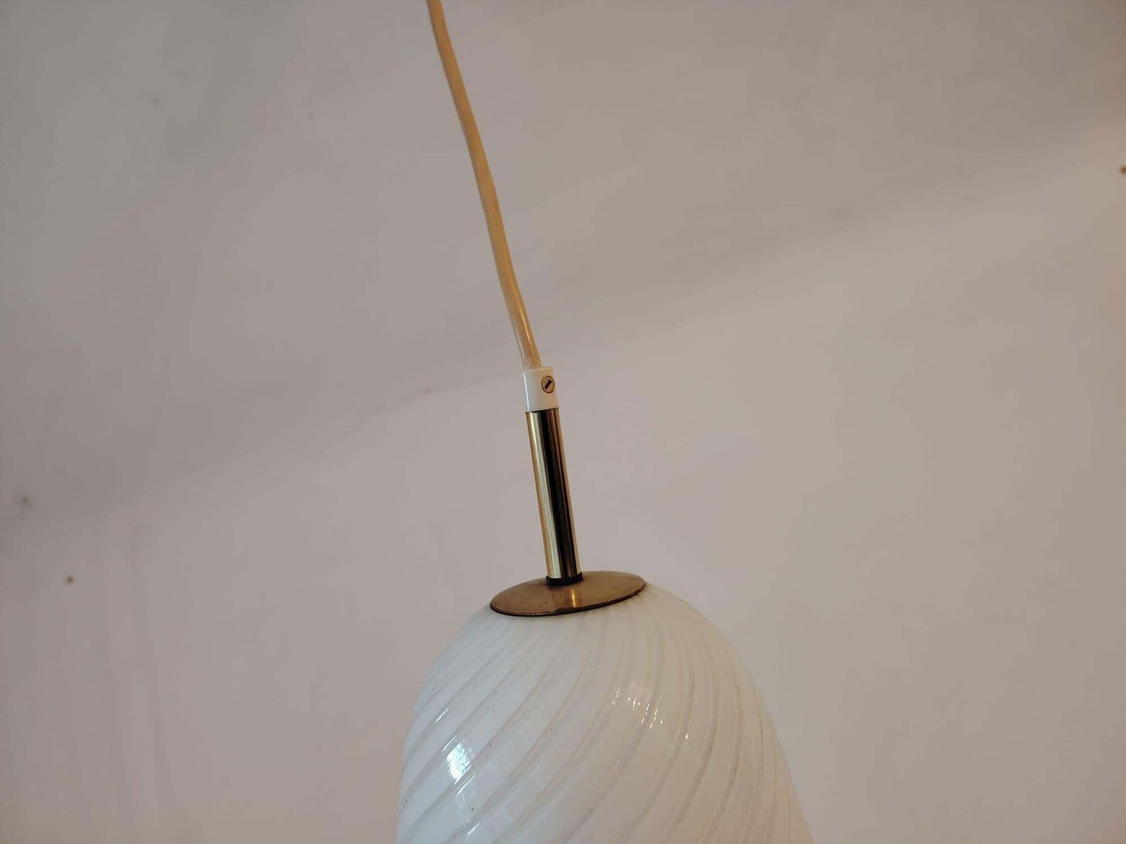 J.T. Kalmar Pendant With Murano Swirl Pattern Glass photo Lighting