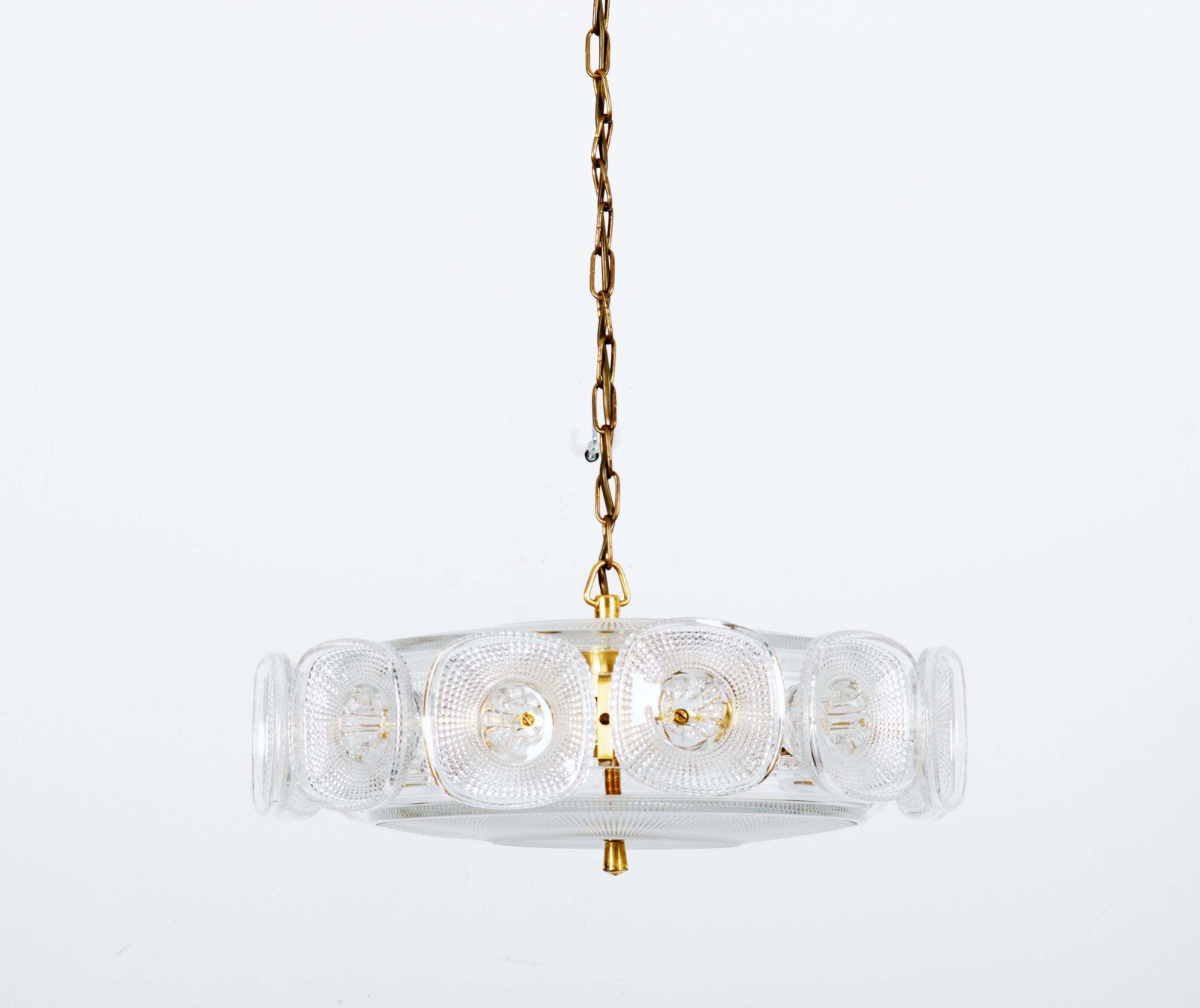 Vineta Chandelier By Kjell Blomberg For Gullaskruf From The 1960s photo furniture