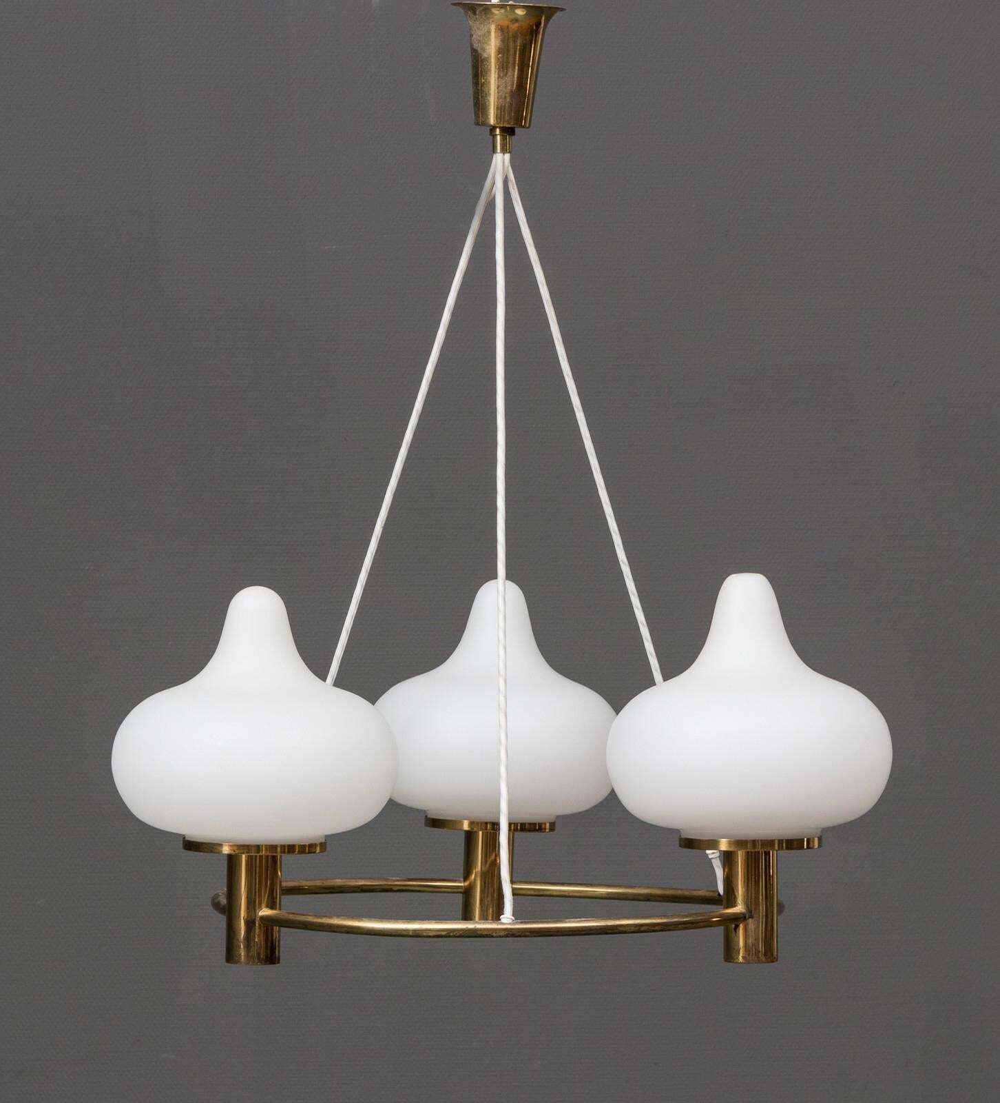 Midcentury Mogens Hammer & Henning Moldenhawer Chandelier For Louis Poulsen photo furniture
