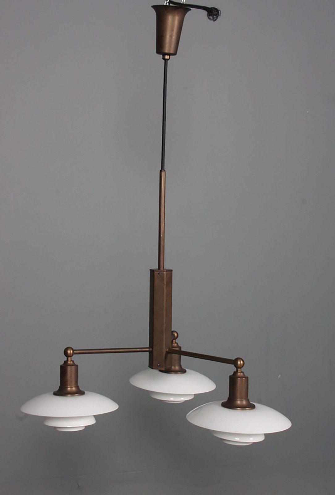 Lighting Poul Henningsen Ph Limited Edition Three Arm Chandelier photo