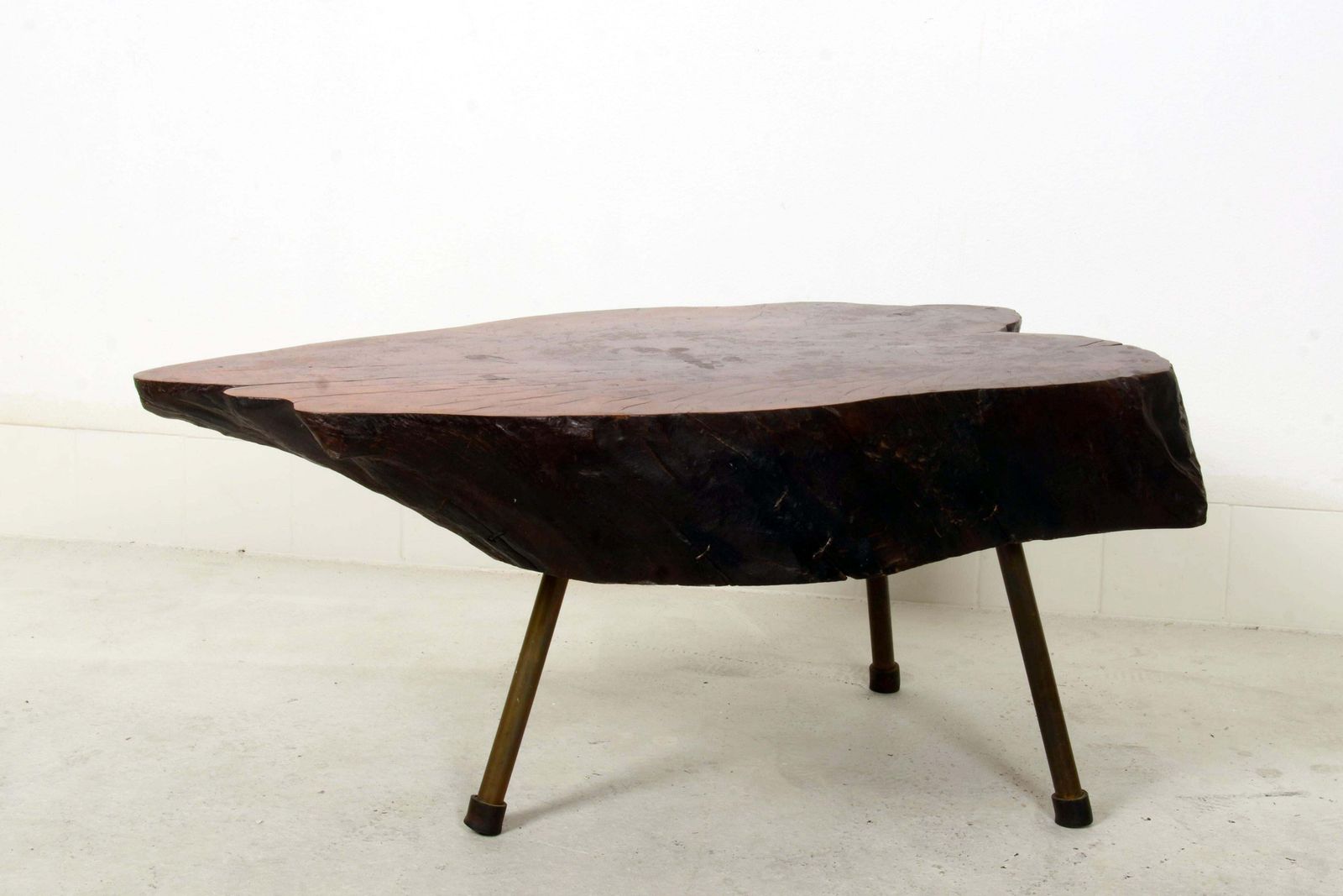 Furniture Beautiful Large Carl Auböck Tree Table photo
