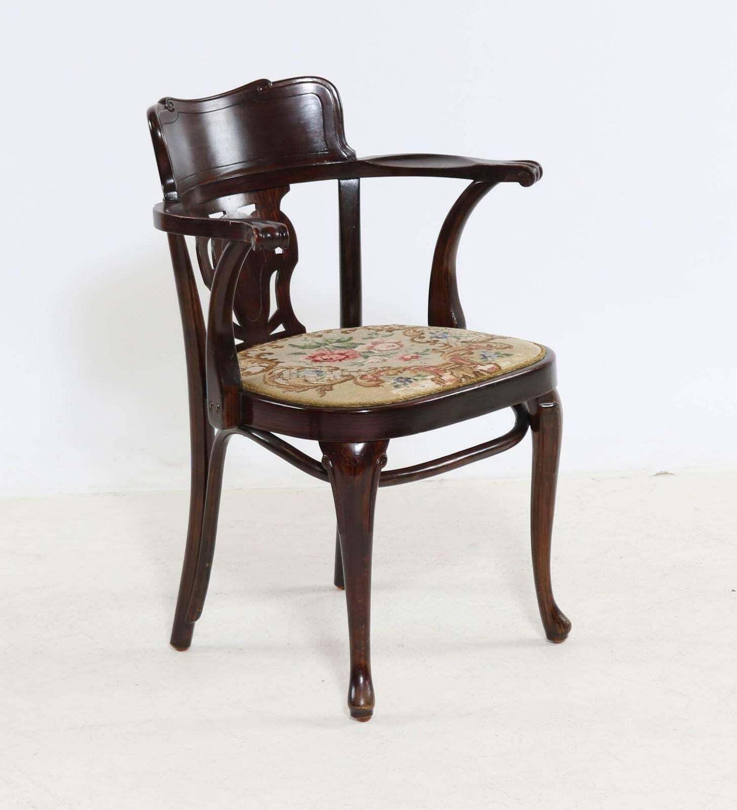 Rare Thonet Armchair Desk Chair photo furniture