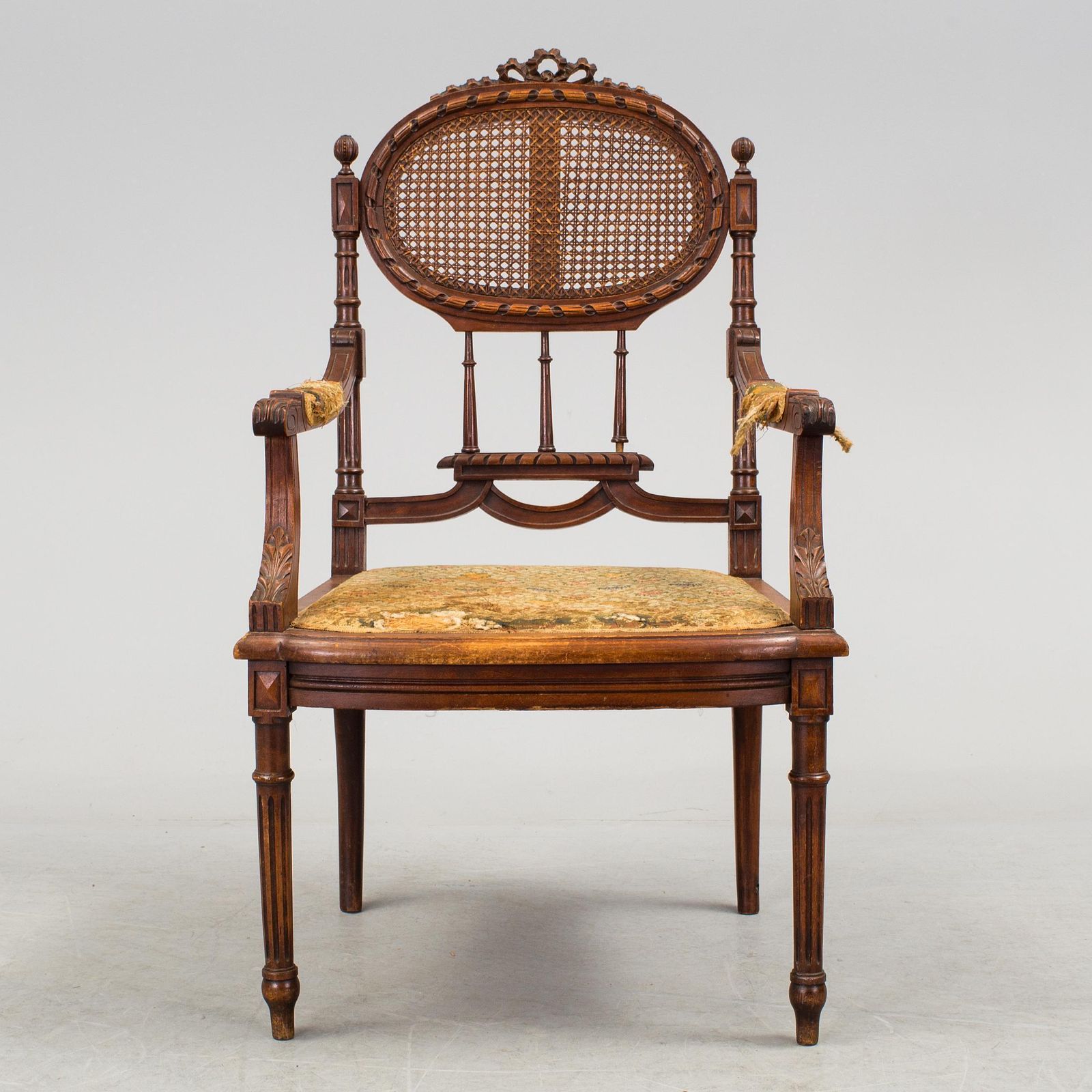 19th Century Armchair Desk Chair photo for sale