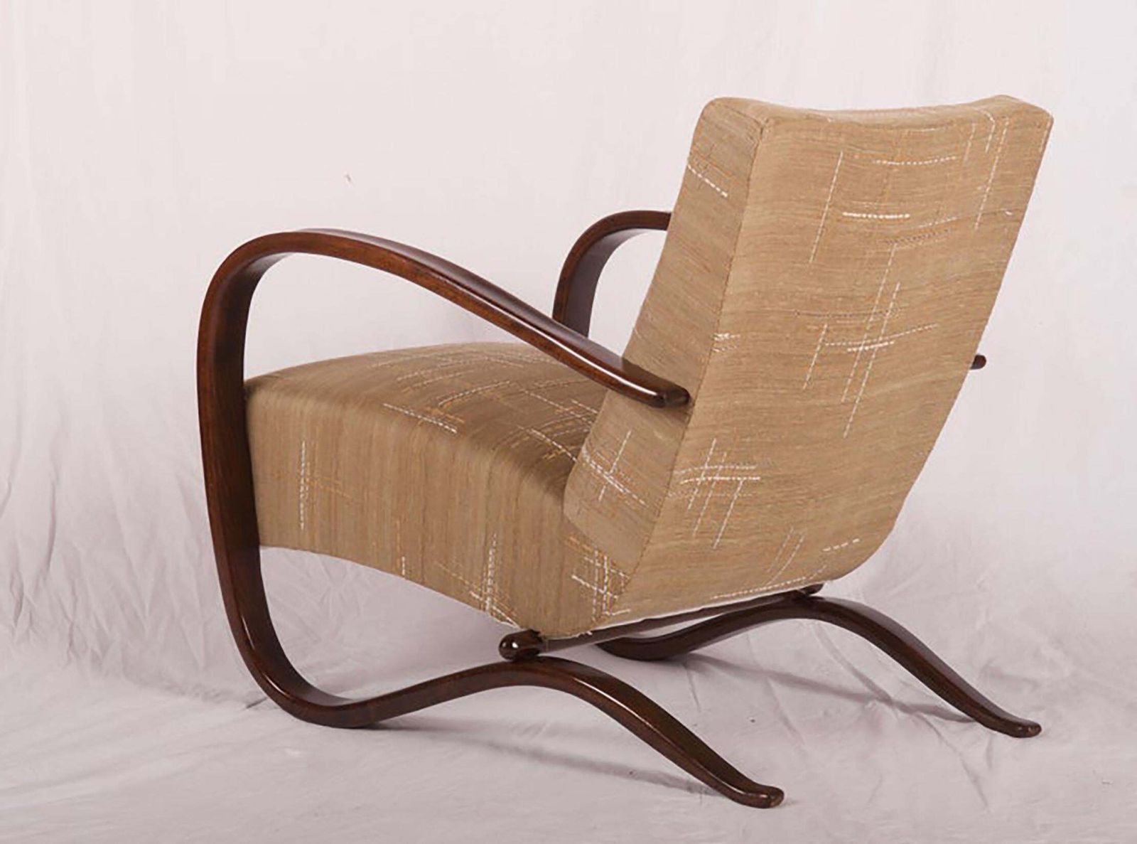 photo furniture Art Deco Thonet H269 Armchairs By Jindrich Halabala
