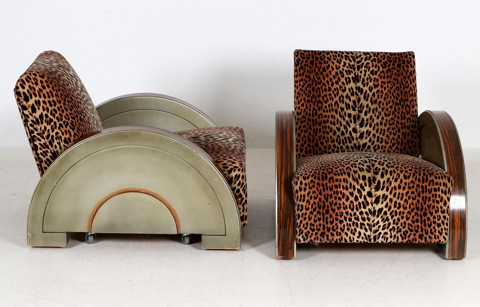 Pair Of French Art Deco Armchairs photo furniture