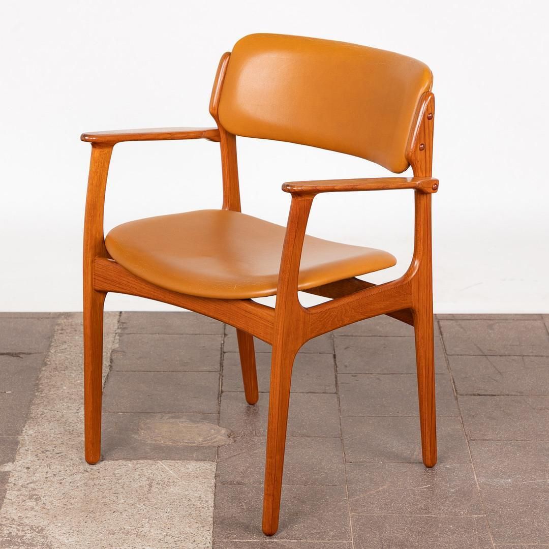 Danish Hardwood Armchairs Od 49 By Erik Buch photo vinterior