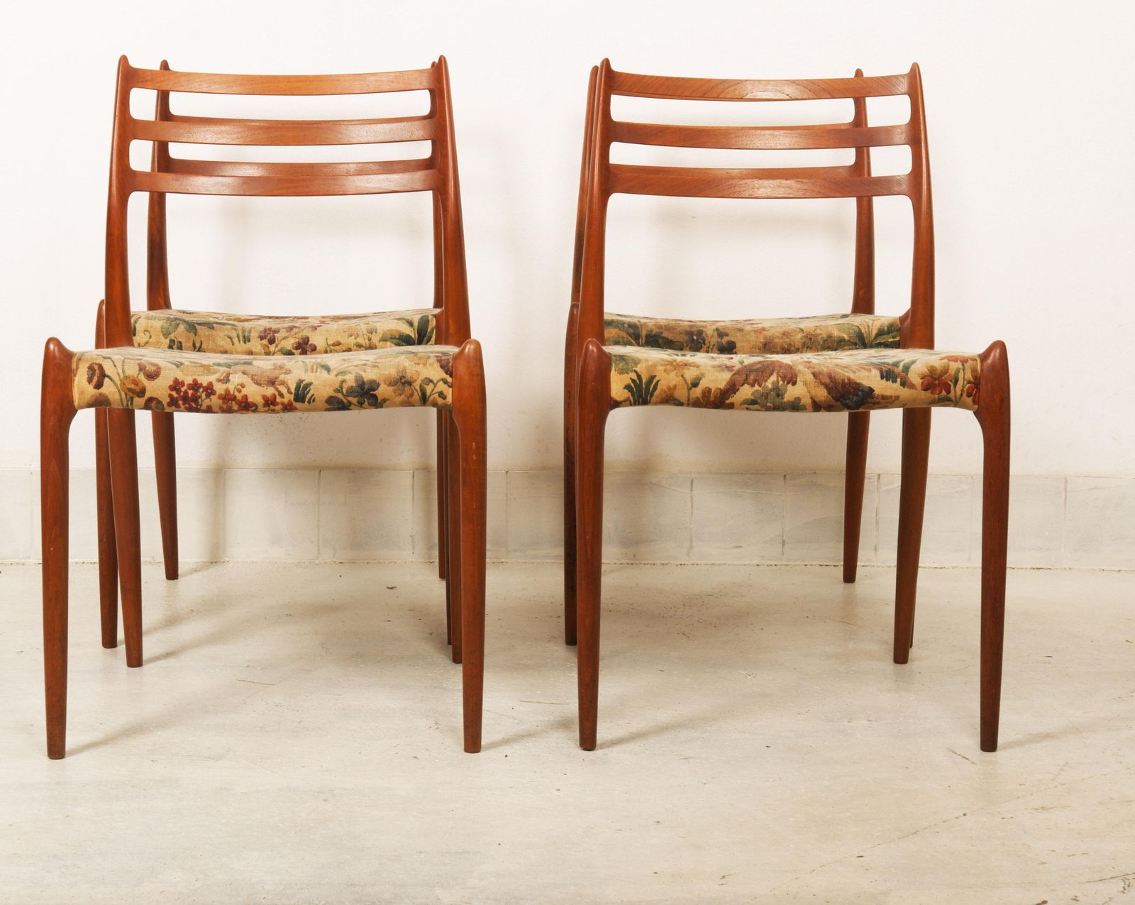 Teak Dining Chair By Niels Otto Møller Model 78 photo for sale