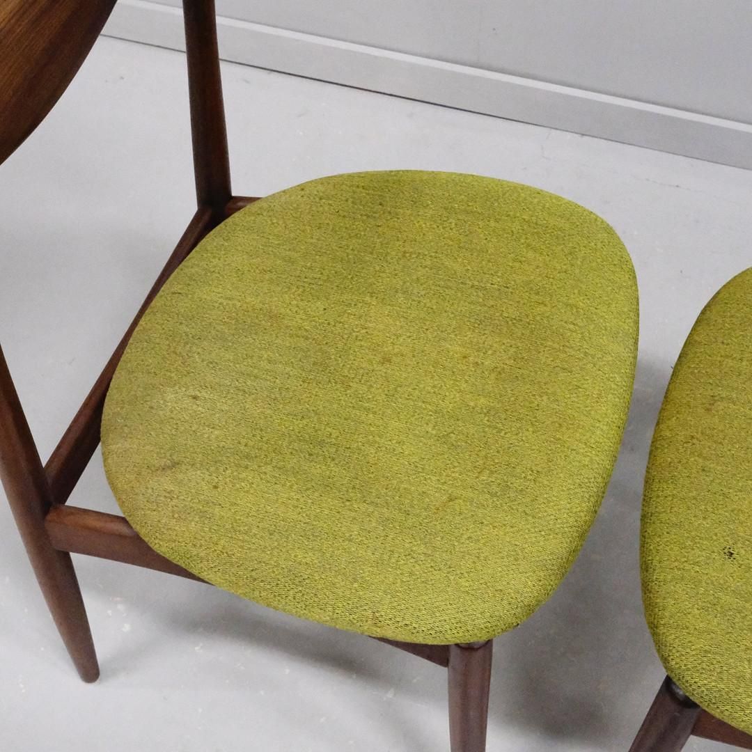 Set Of Four Danish Hardwood Dining Chairs By H. W. Klein For Bramin photo vinterior
