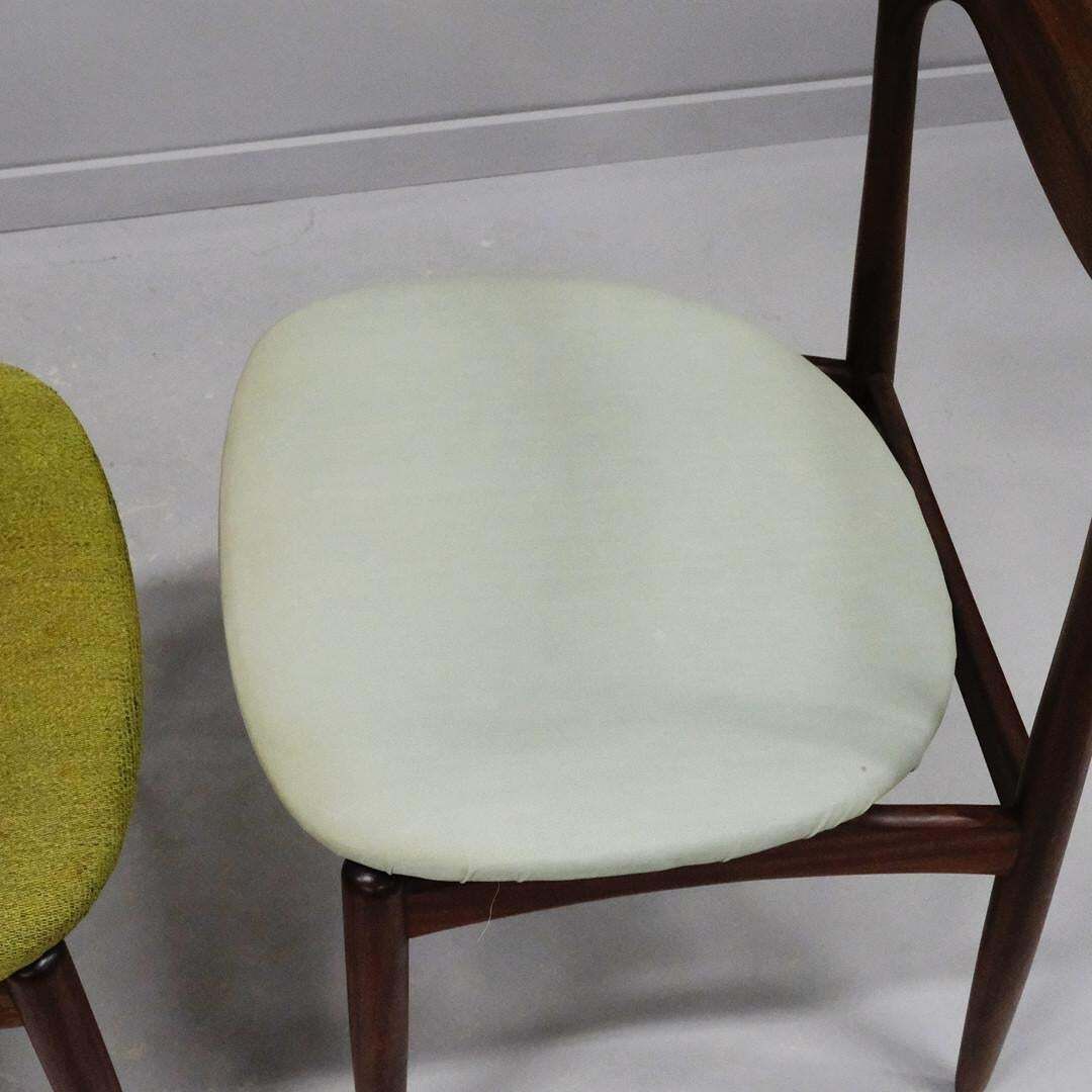 photo furniture Set Of Four Danish Hardwood Dining Chairs By H. W. Klein For Bramin