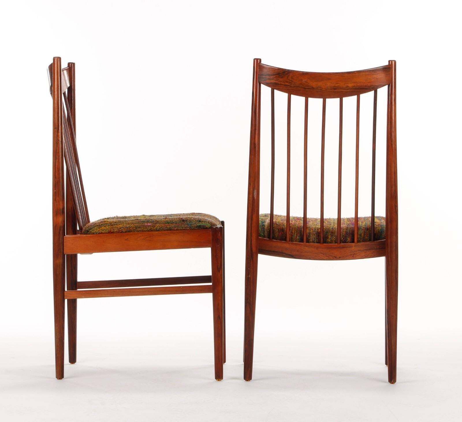 Set Of Eight Dining Chairs By Arne Vodder Model 422 For Helge Sibast photo 5392.0