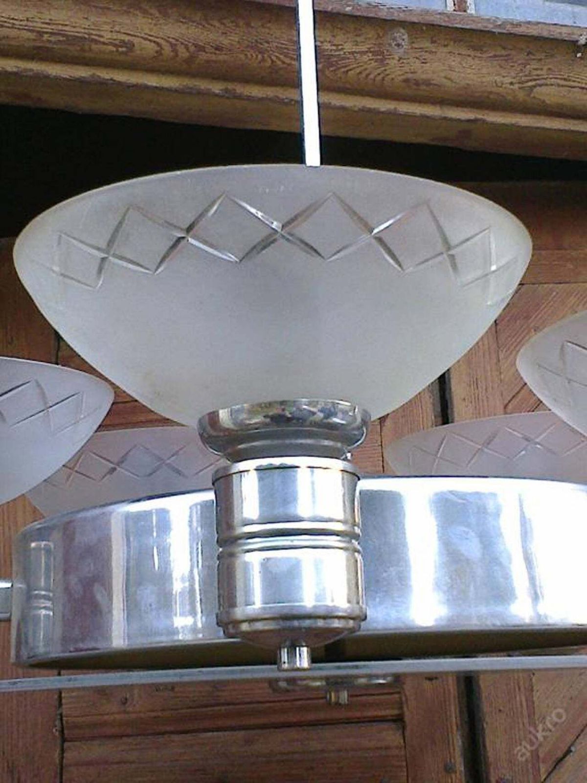 Large Art Deco Machine Age Chandelier photo furniture