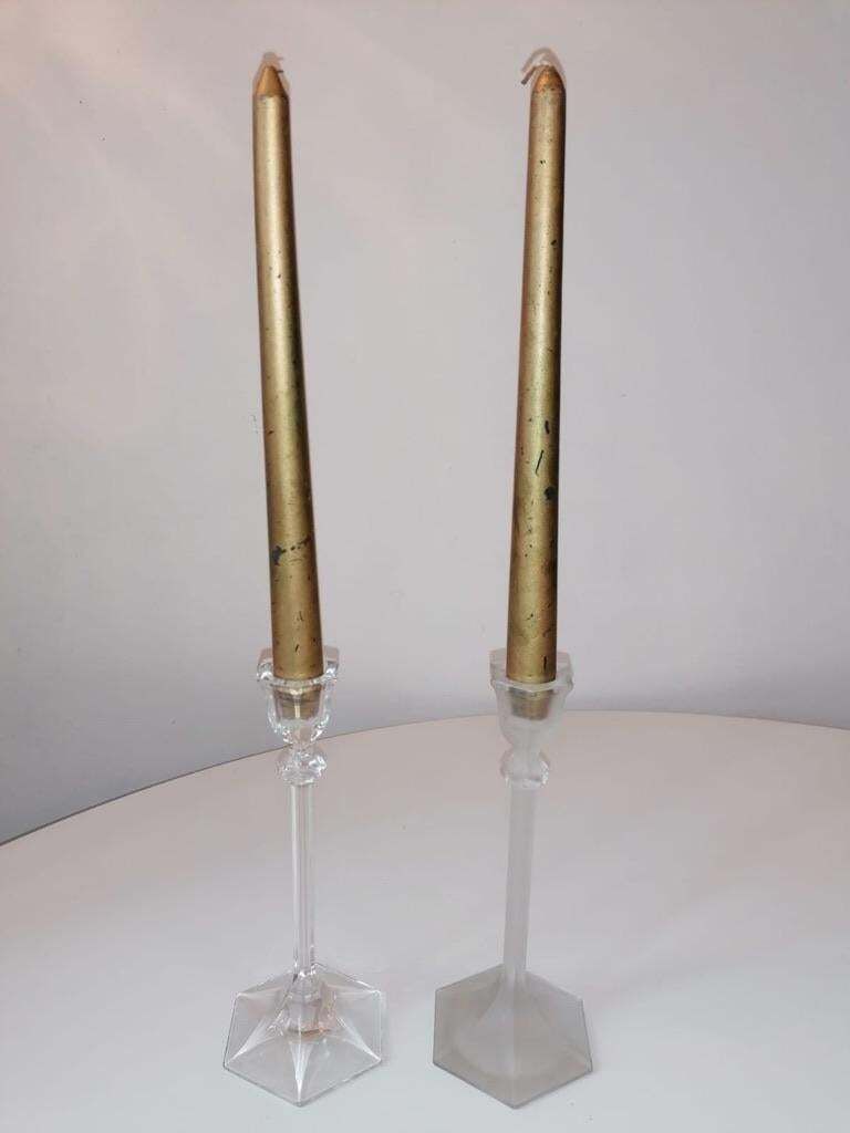 Candlesticks By Riedel Austria From The 1970s photo buy