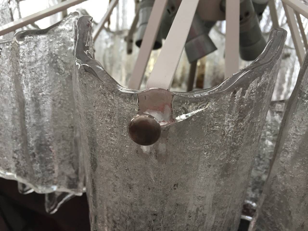 Kalmar Ice Glass Chandelier photo vinterior