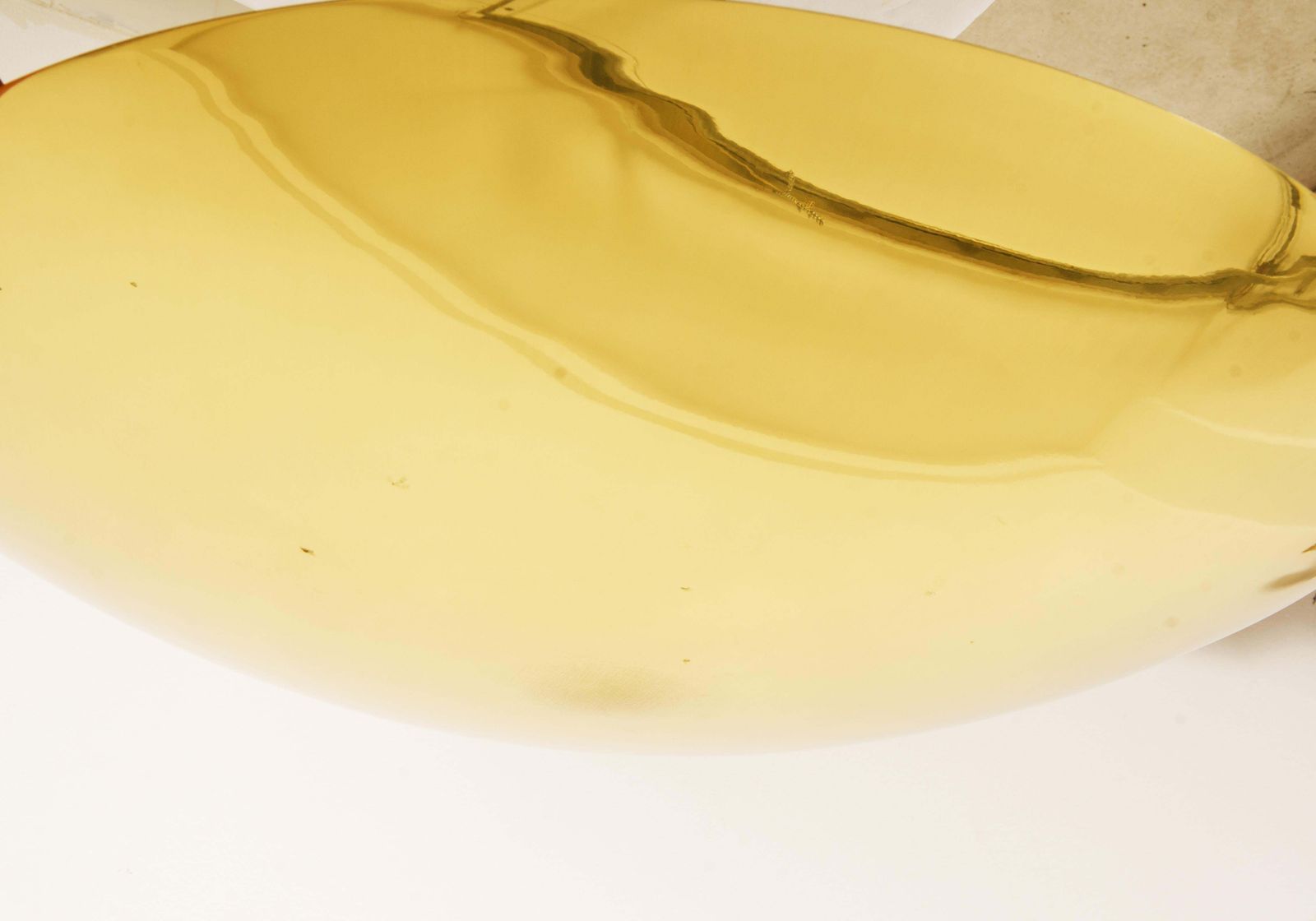 Grote J.T. Kalmar Uplight Messing Koepellamp photo vinterior