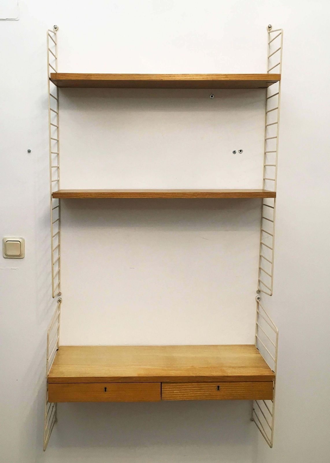Modular String Wall Unit In Ashwood By Nisse Strinning, Sweden photo furniture