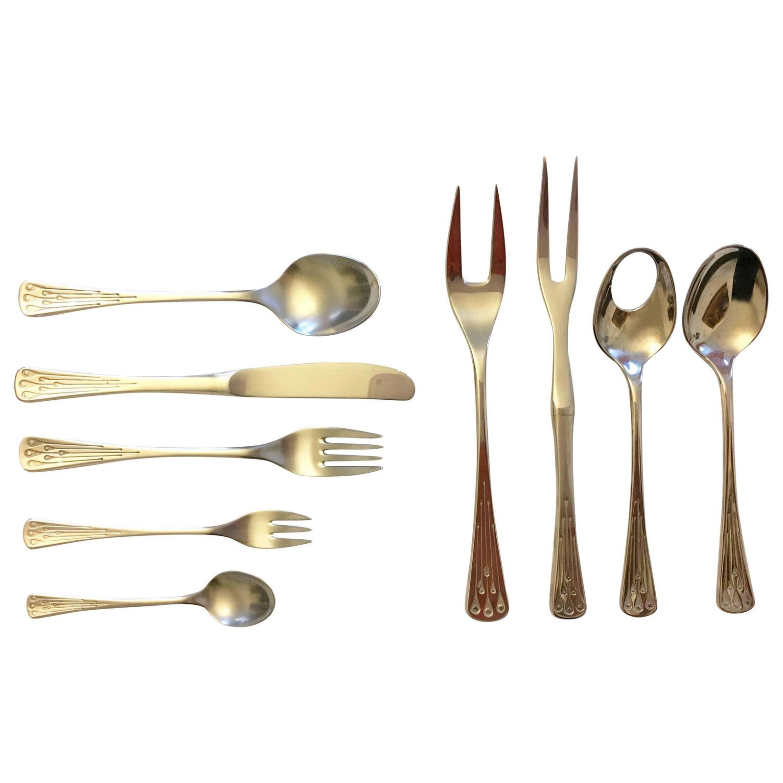 Flatware, Cutlery Set By Berndorf Model 9100, Charleston