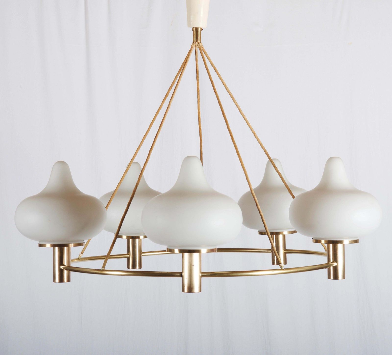 Midcentury Mogens Hammer & Henning Moldenhawer Chandelier For Louis Poulsen photo for sale