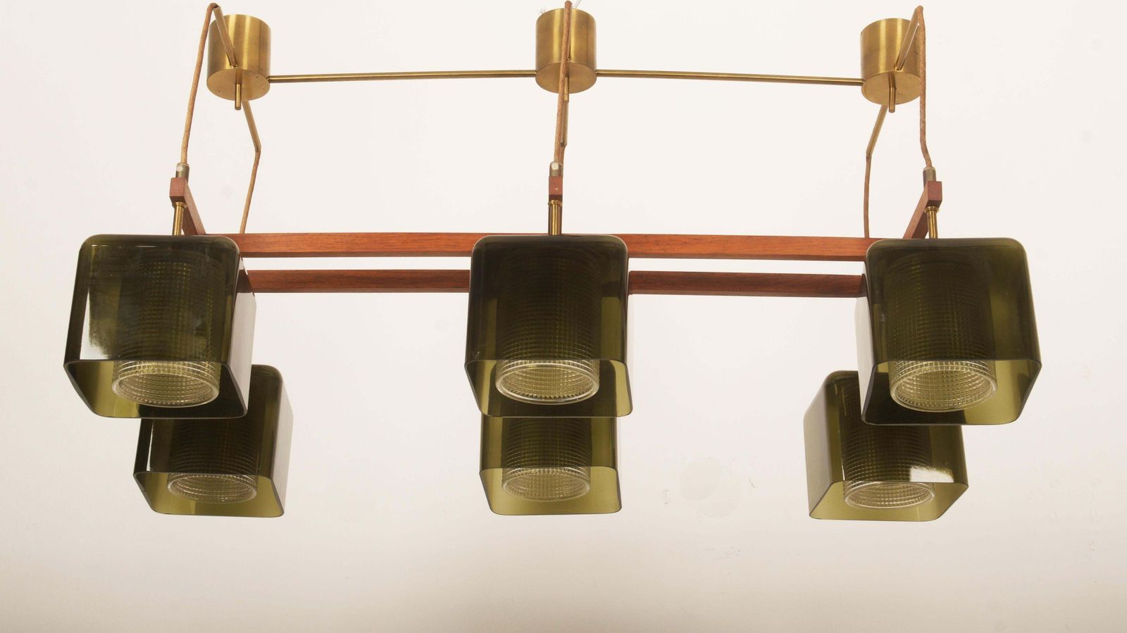 photo furniture Ceiling Lamp Chandelier With Green Grasses By Carl Fagerlund For Orrefors