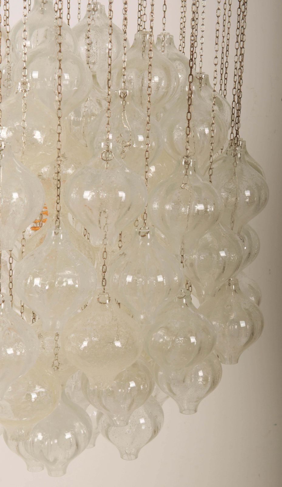 photo vinterior Mid Century "Tulipan" Chandelier By J.T. Kalmar