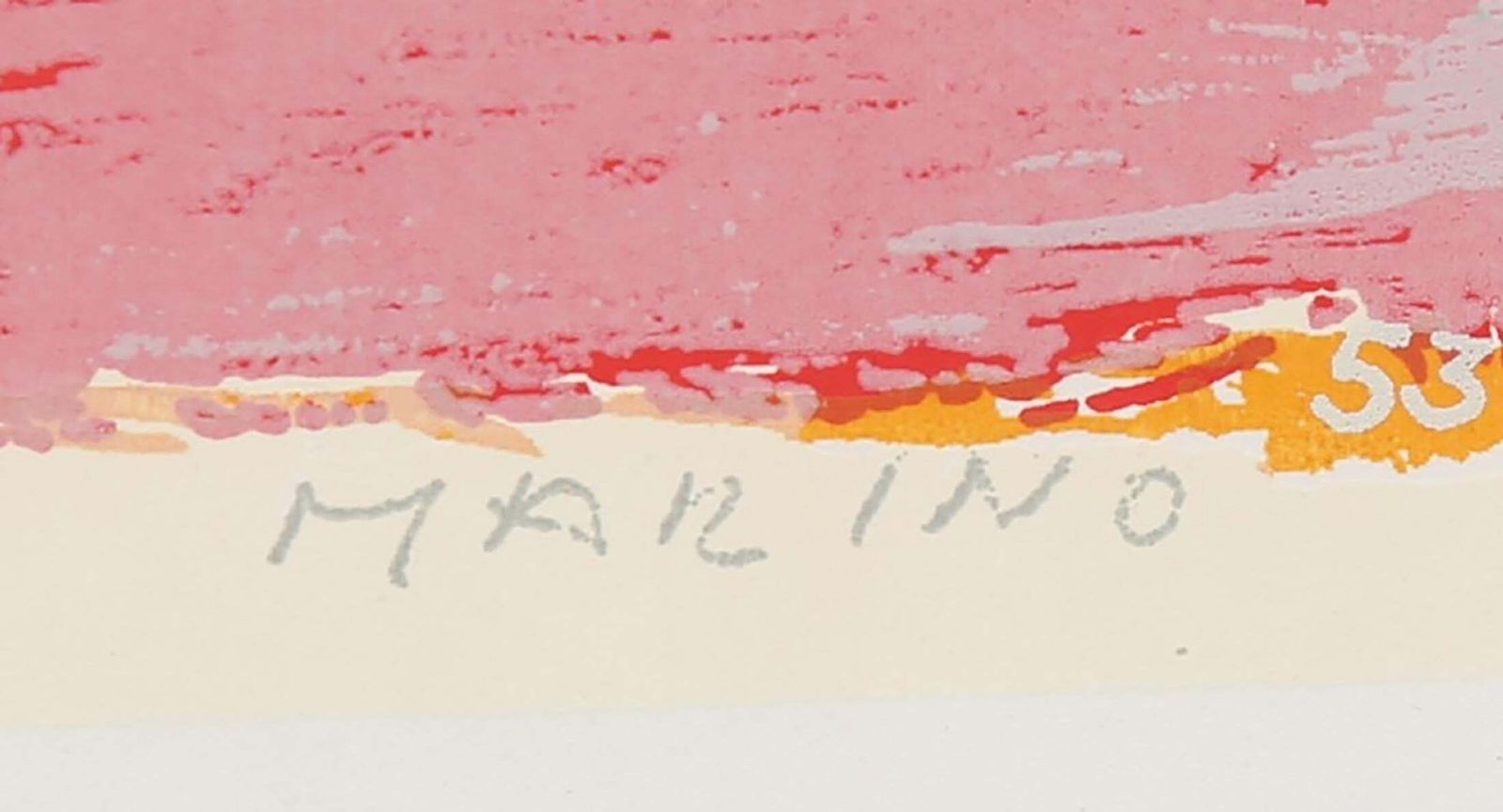 Marino Marini Serigraph photo 533.0