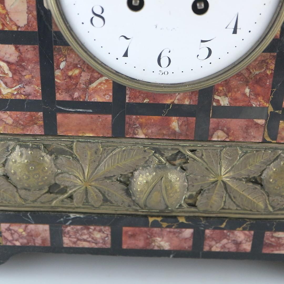 Guillard Chimney Mantel Art Deco Clock With Site Plates photo 2302.0