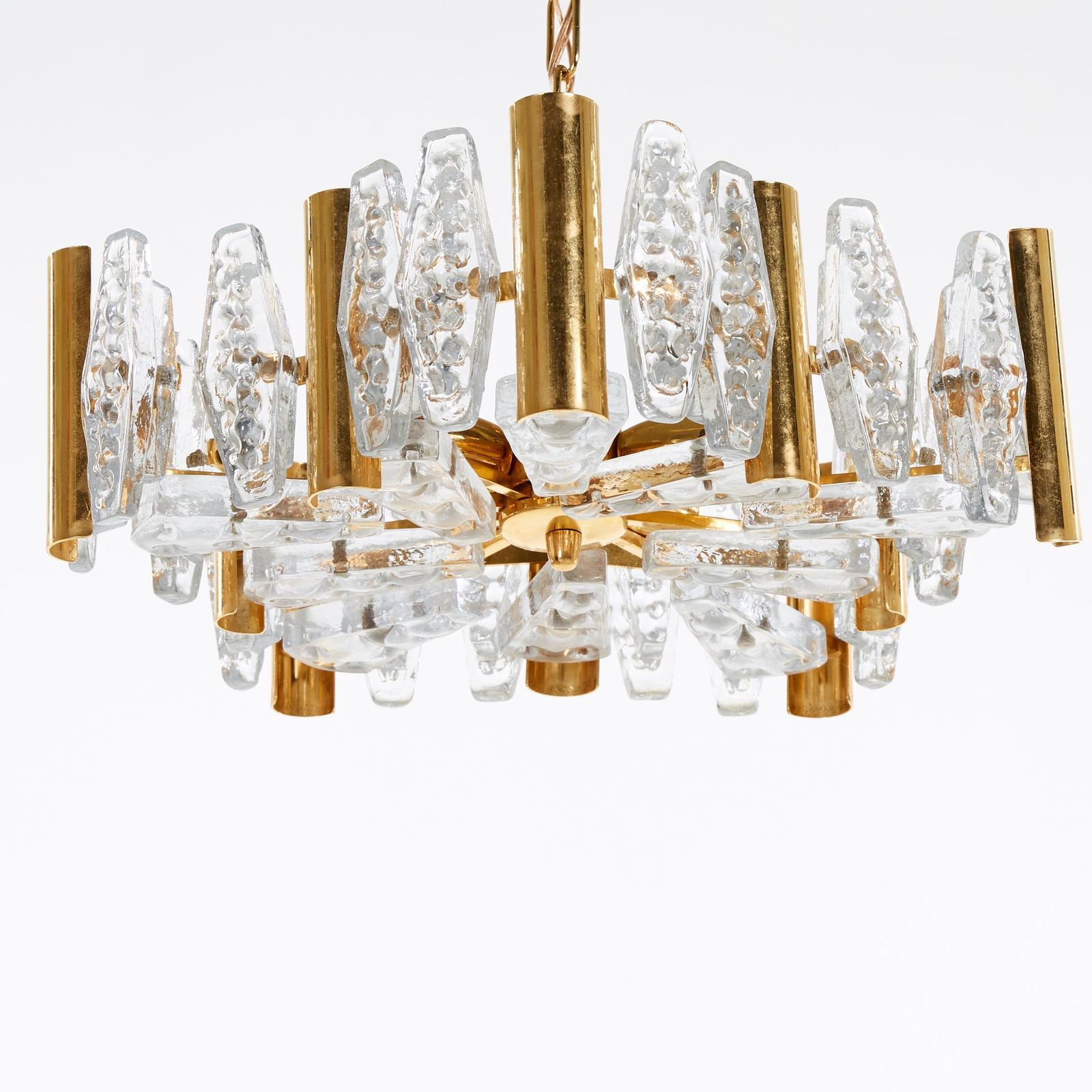 Chandelier By Carl Fagerlund For Orrefors Glassworks photo Lighting