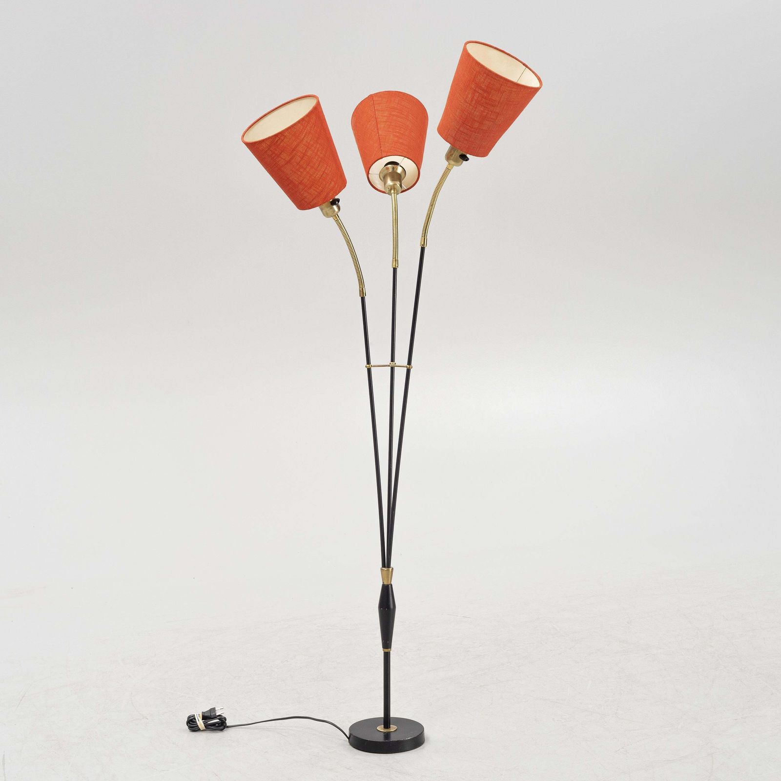 Scandinavian Modern Three Arm Floor Lamp By Ateljé Lyktan photo furniture