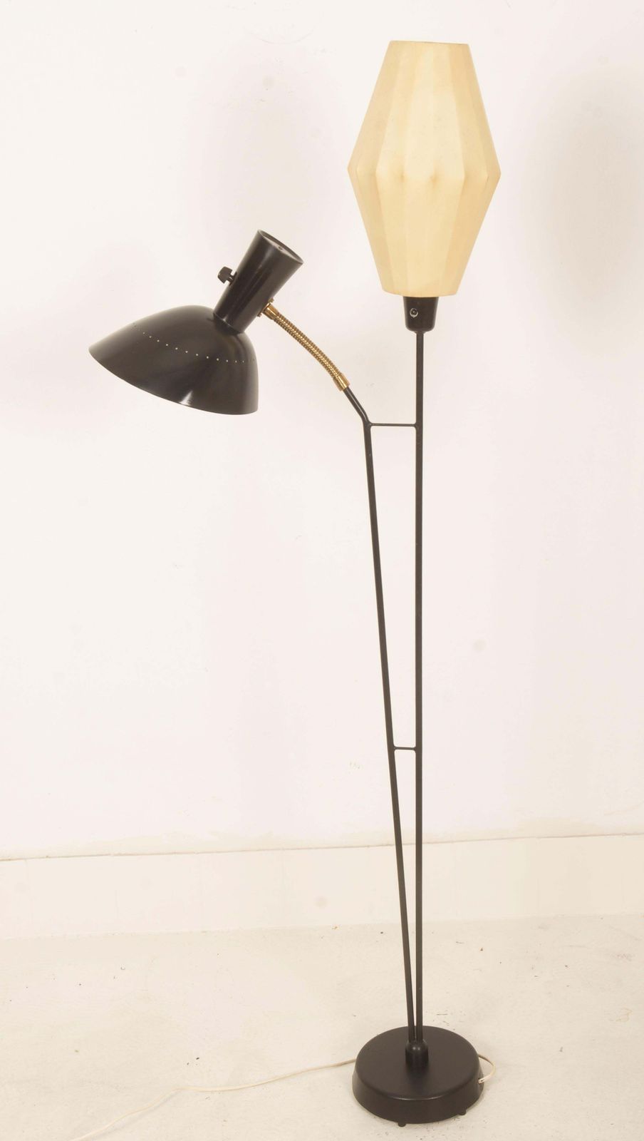 Verlichting Zeldzame Vloerlamp Van Hans Bergström Voor Ateljé Lyktan, Ca. Jaren 1950 photo