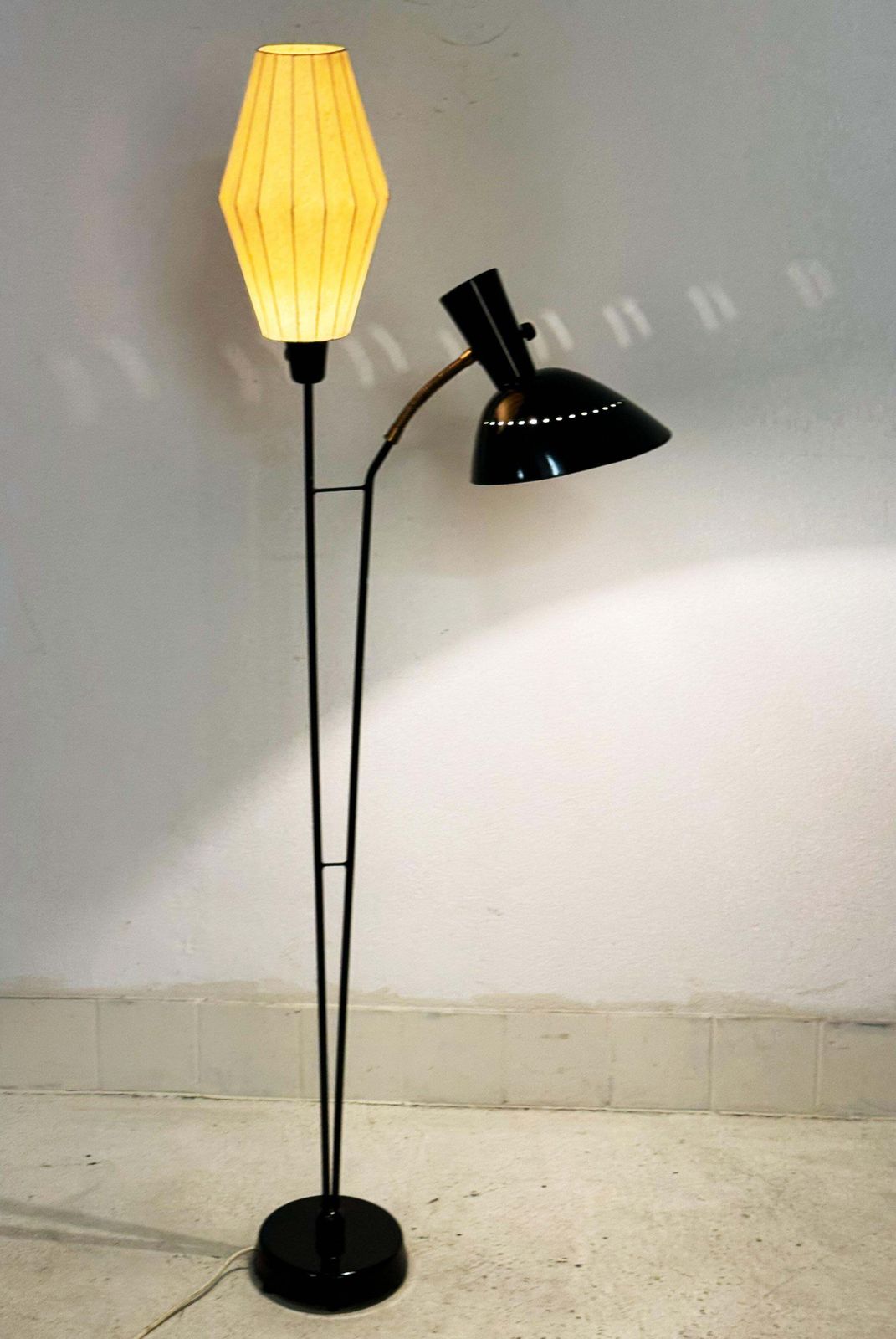 Lighting Rare Floor Lamp By Hans Bergström For Ateljé Lyktan From The 1950s photo
