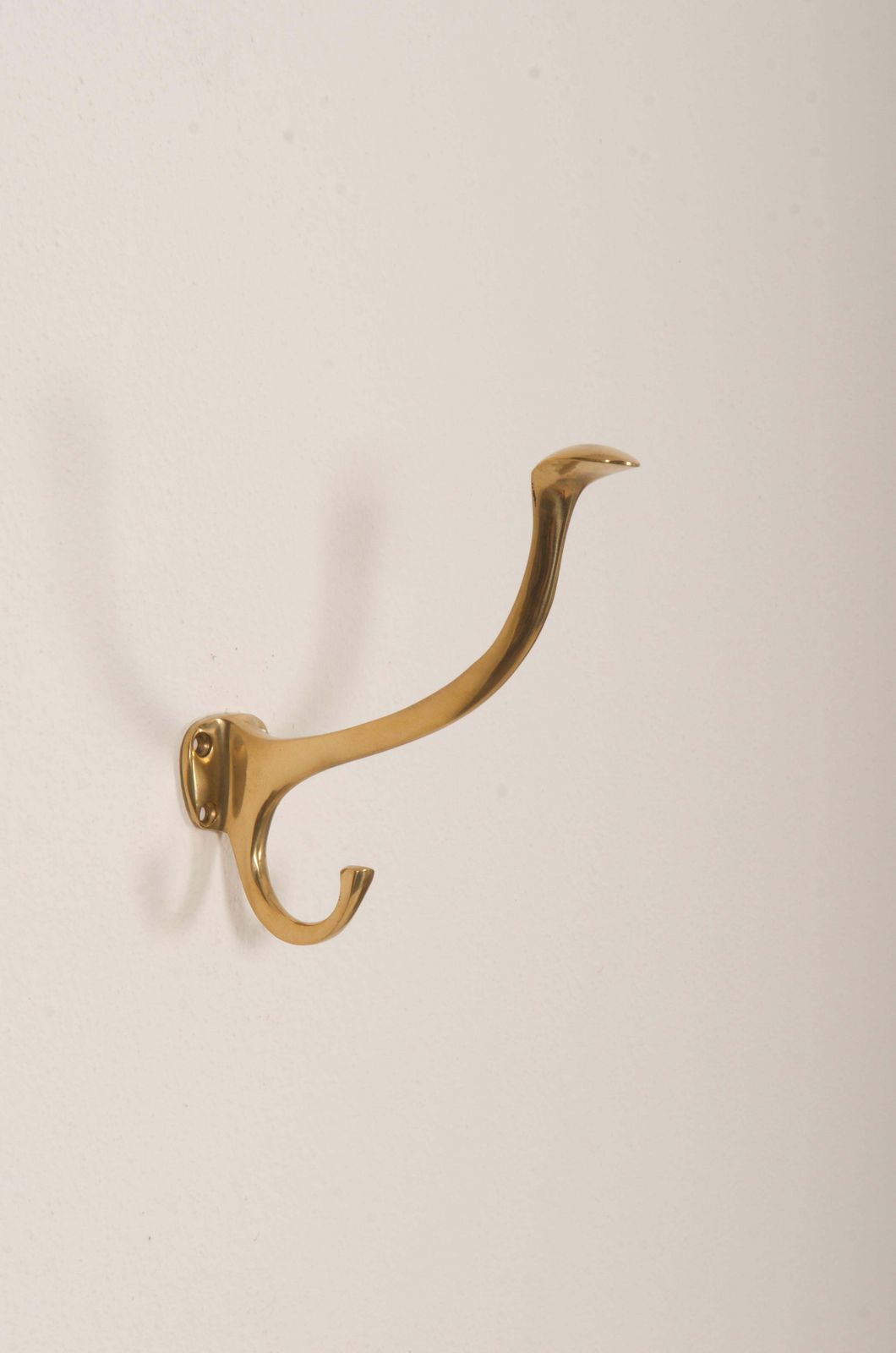 Art Nouveau Brass Coat Hook photo for sale
