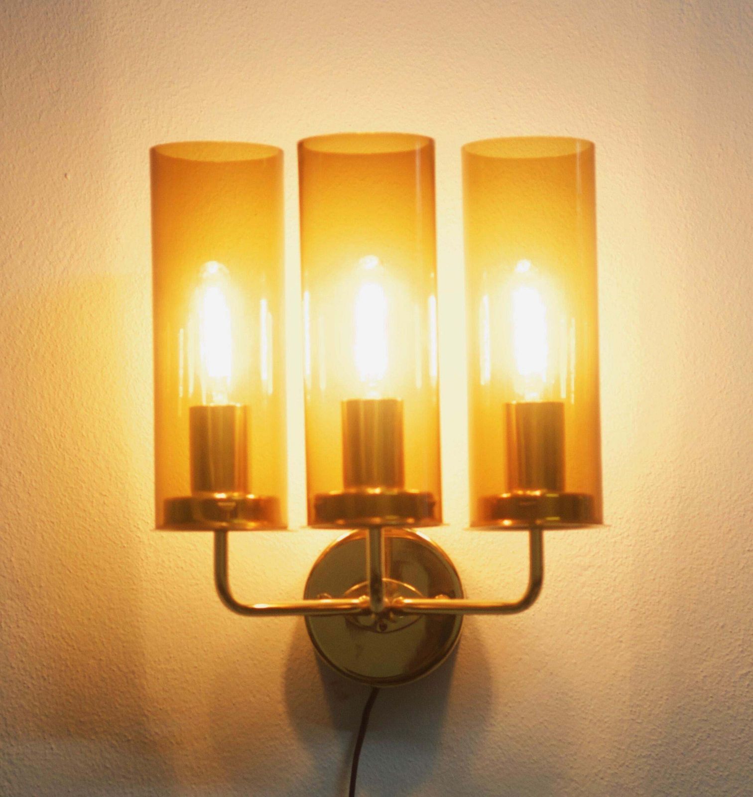 Pair Of Wall Lamps By Hans Agne Jakobsson Model V 169/3 photo 3246.0