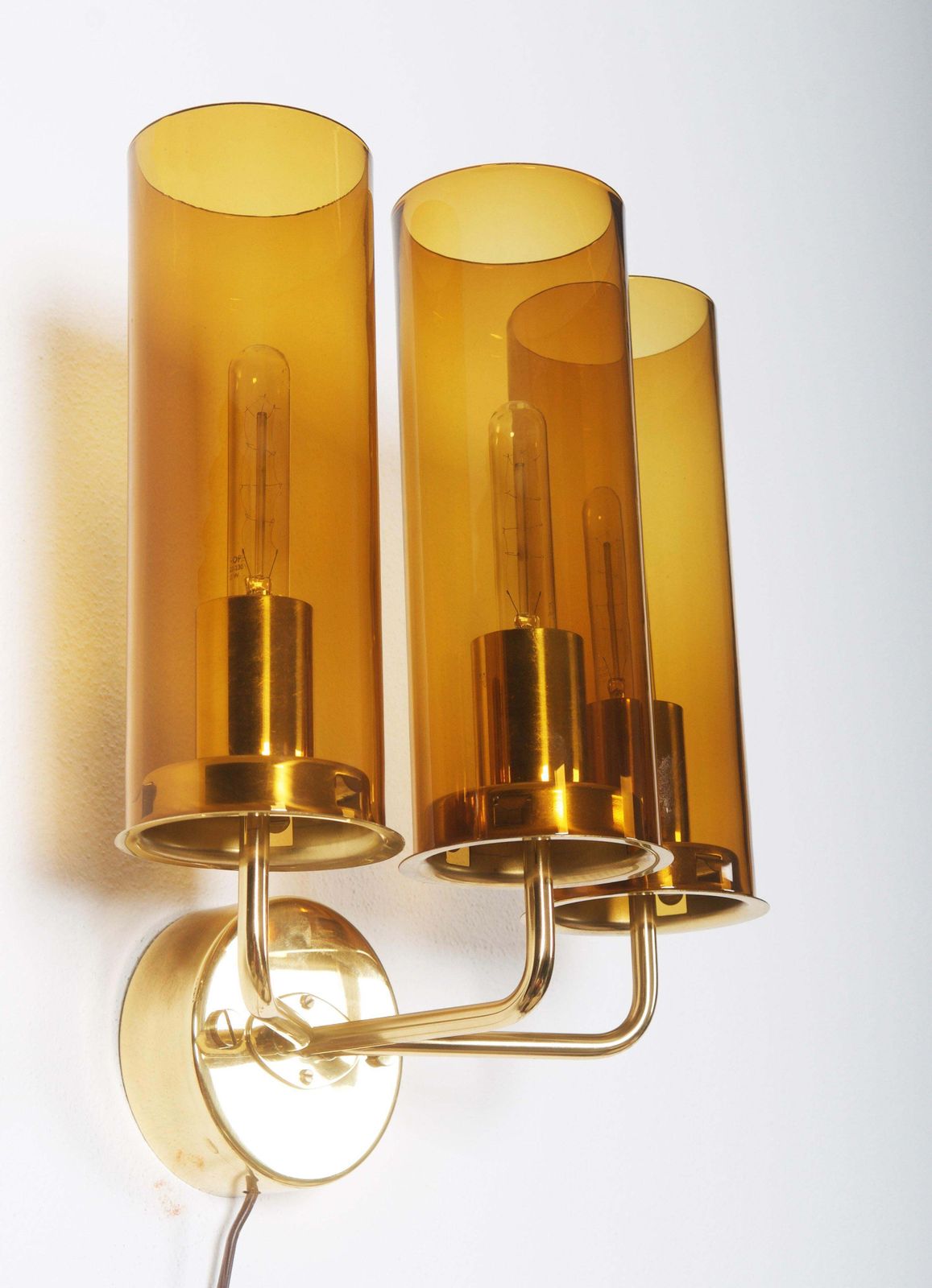 Pair Of Wall Lamps By Hans Agne Jakobsson Model V 169/3 photo buy