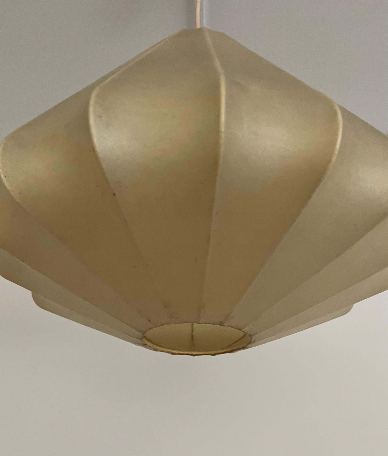 Mid Century German "Cocoon" Chandelier By Goldkant Leuchten, 1960s photo vinterior