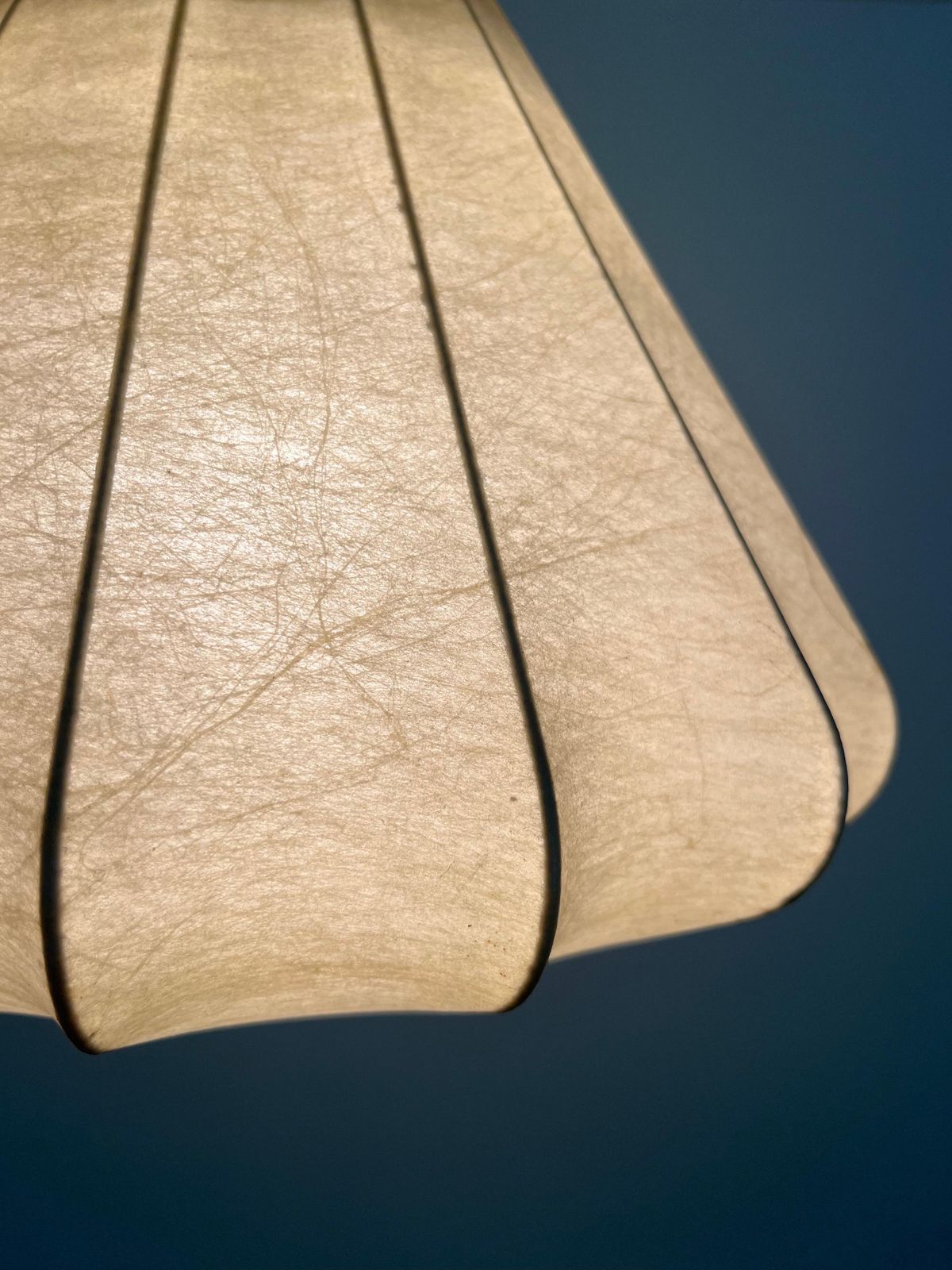 Lighting Mid Century German "Cocoon" Chandelier By Goldkant Leuchten, 1960s photo