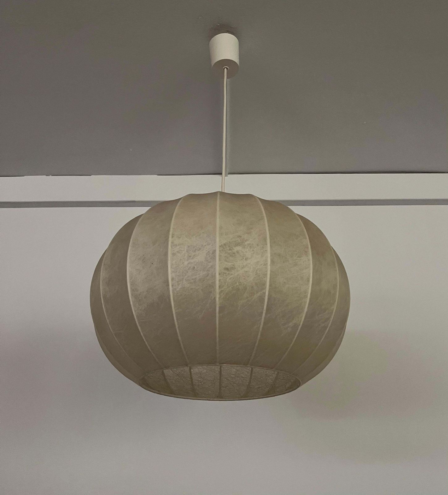 German Mid Century "Cocoon" Chandelier By Goldkant Leuchten, 1970s photo 1695.0