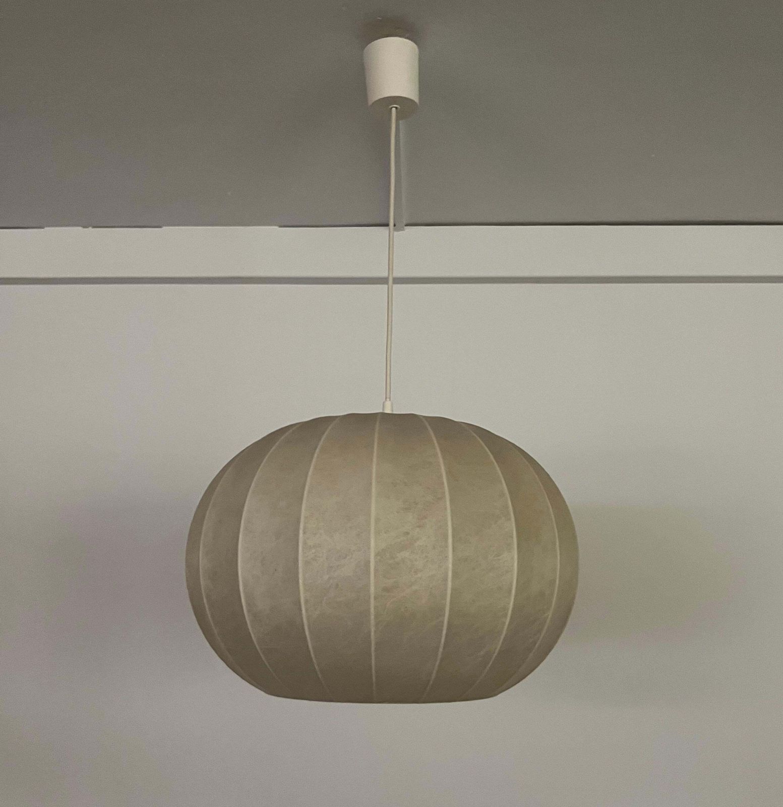 German Mid Century "Cocoon" Chandelier By Goldkant Leuchten, 1970s photo buy