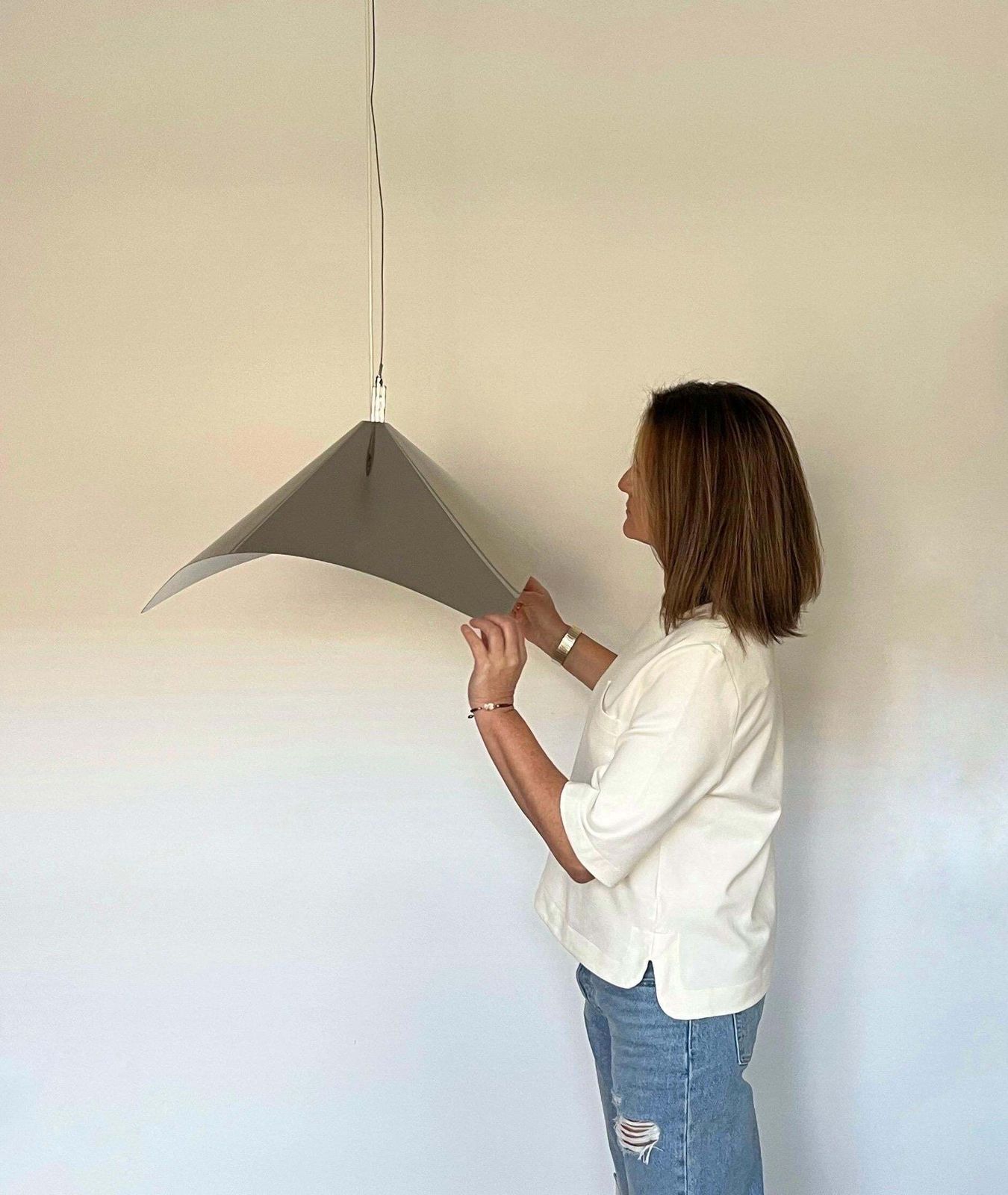 Lighting Unique Mid Century Chandelier By Leonardo Marelli For Estiluz, Barcelona, 1978s photo
