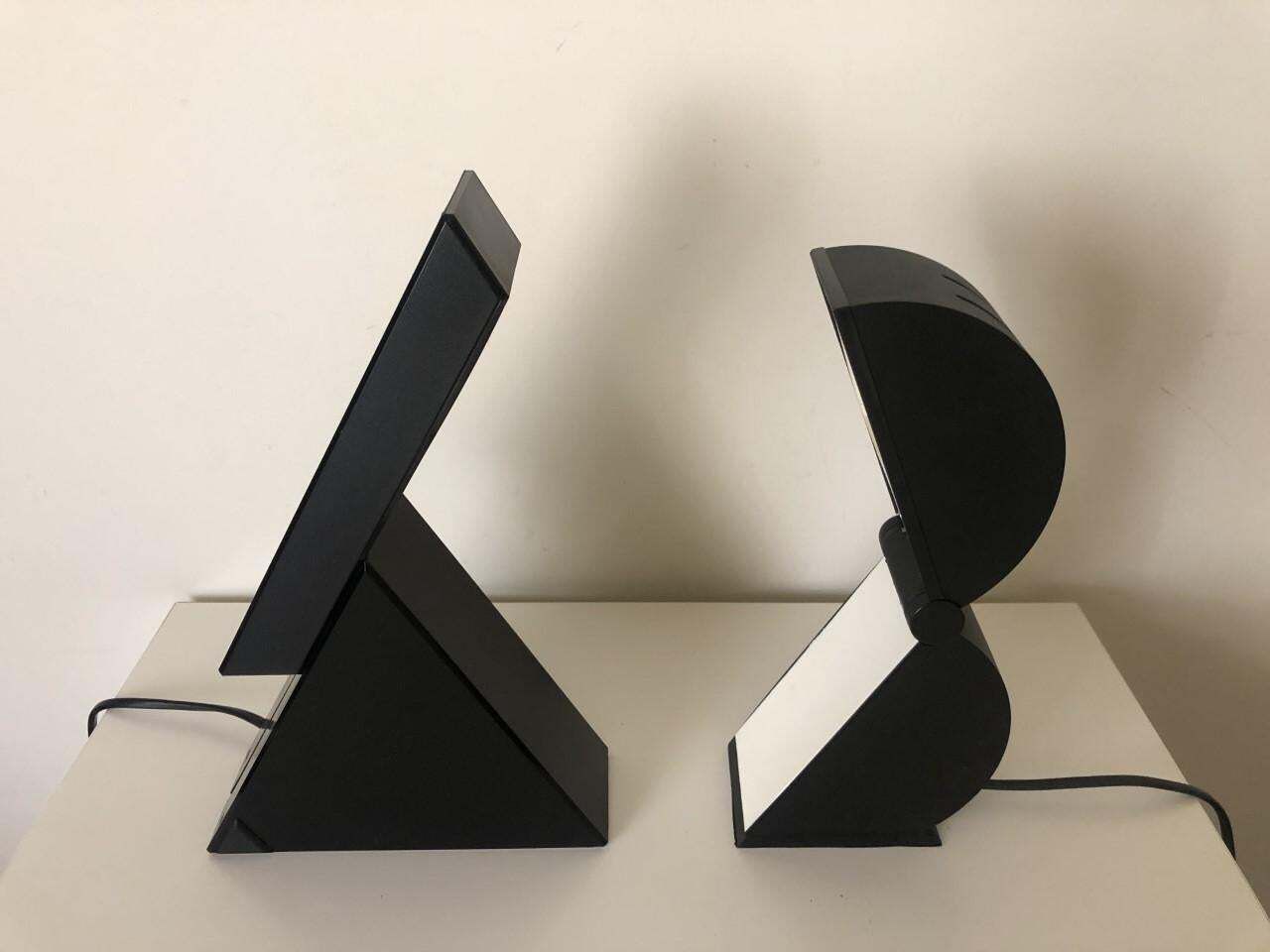 Set Of "Delta" And "Disco" Table Lamps  By Mario Bertorelle For Jm Rdm, 1980s photo 735.0