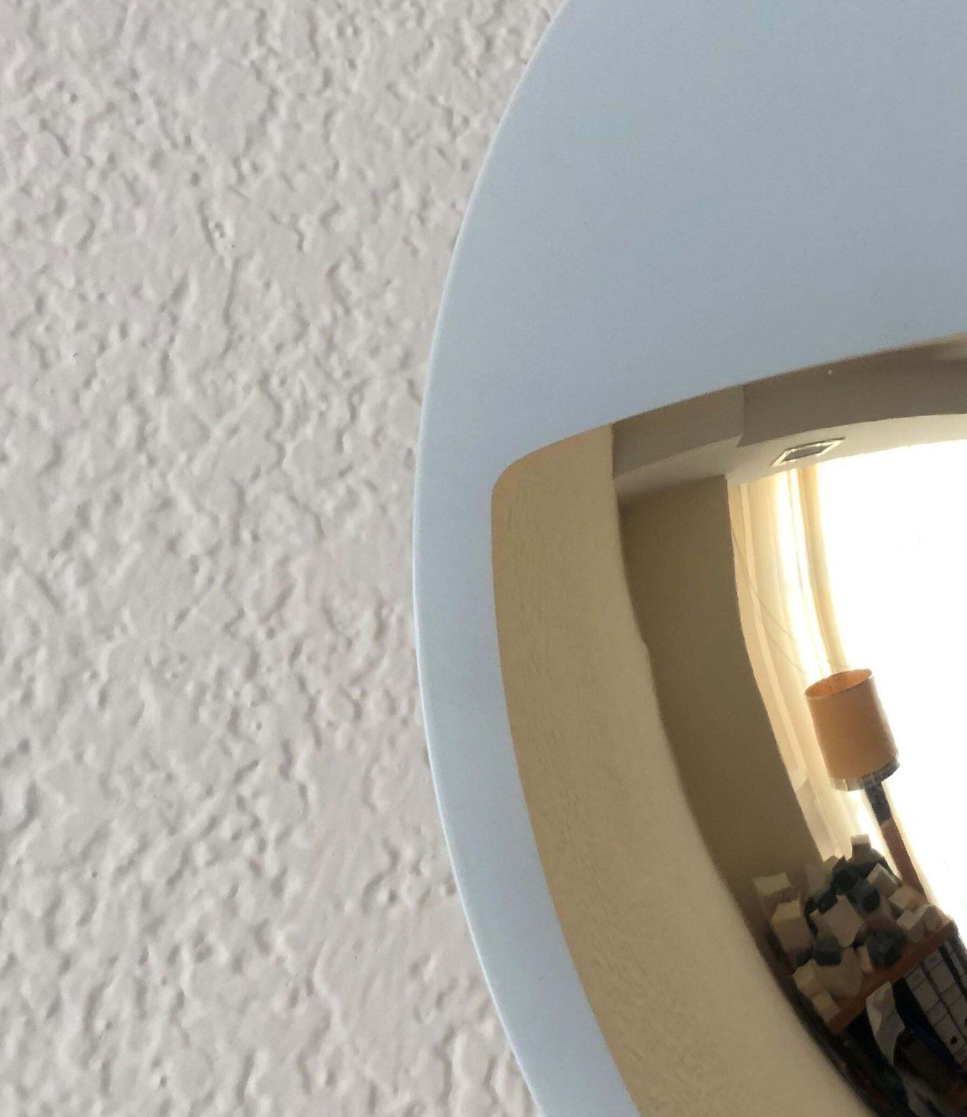 Postmodern Pair Of Golden White Wall Sconces By Marelli For Estiluz, 1980s photo for sale