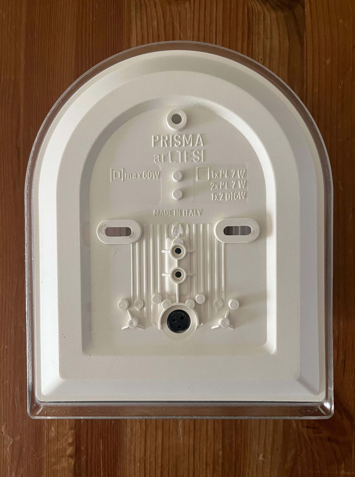 photo for sale Italian Pair Of "Tesi" White Wall Sconces By Roberto Fiorato For Prisma, 1980s