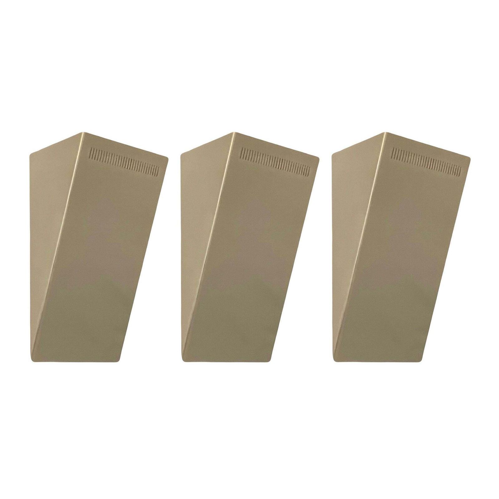 1861.0 Postmodern Set Of Four Gold Metal Wall Sconces By Estiluz, Barcelona, 1990s photo