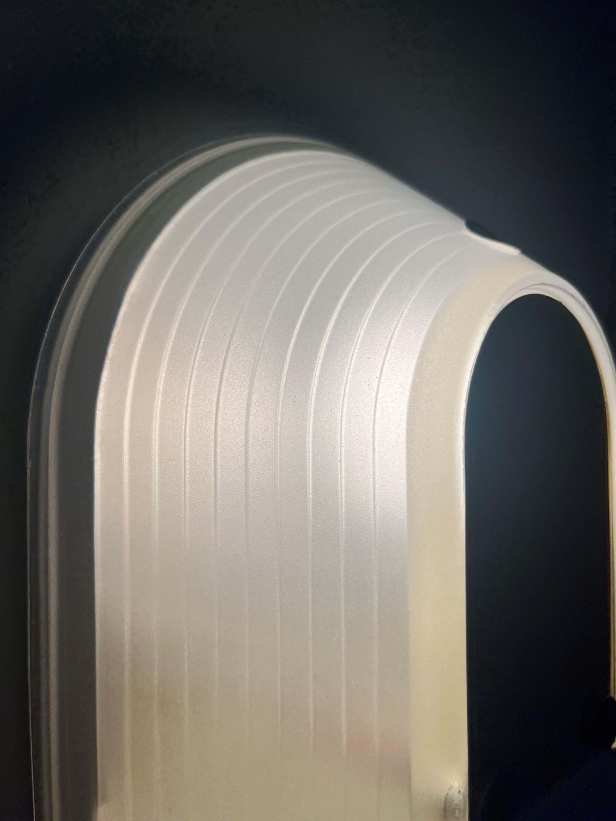 Lighting Italian Set Of Three "Tesi" Wall Sconces By Roberto Fiorato For Prisma, 1980s photo