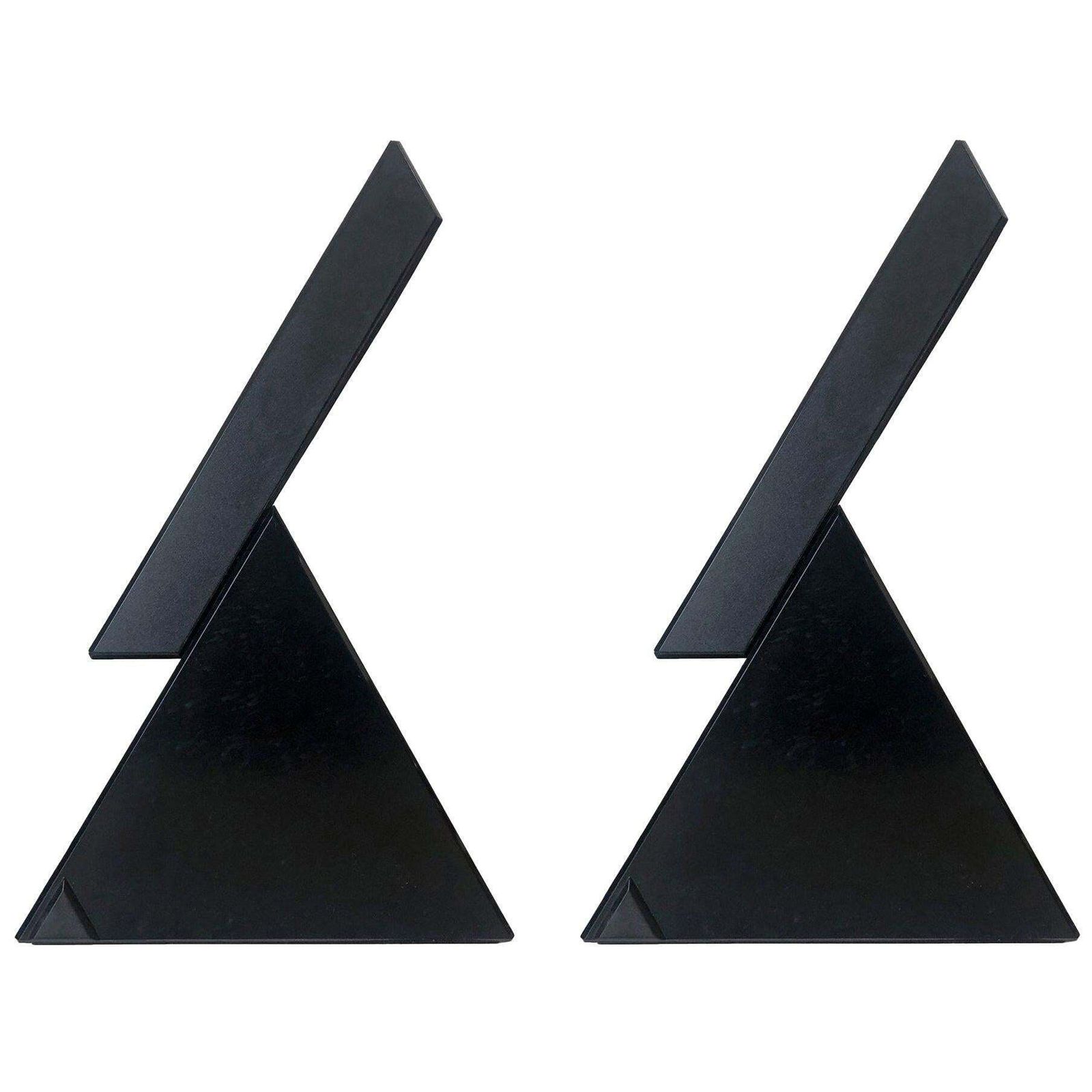 Postmodern Pair Of "Delta" Table Lamps By Mario Bertorelle For Jm Rdm, 1980s